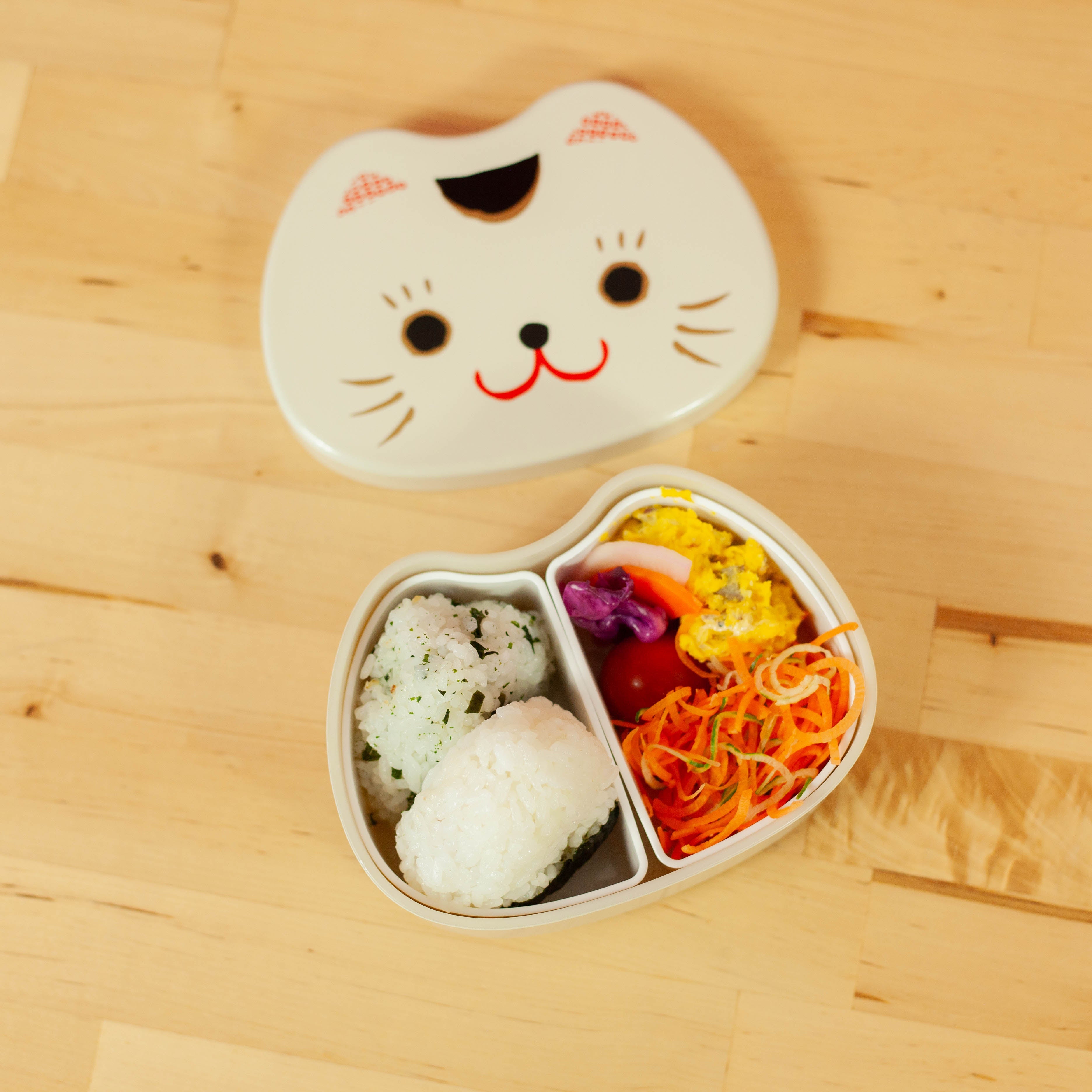Bento Kao Neko (bianco)