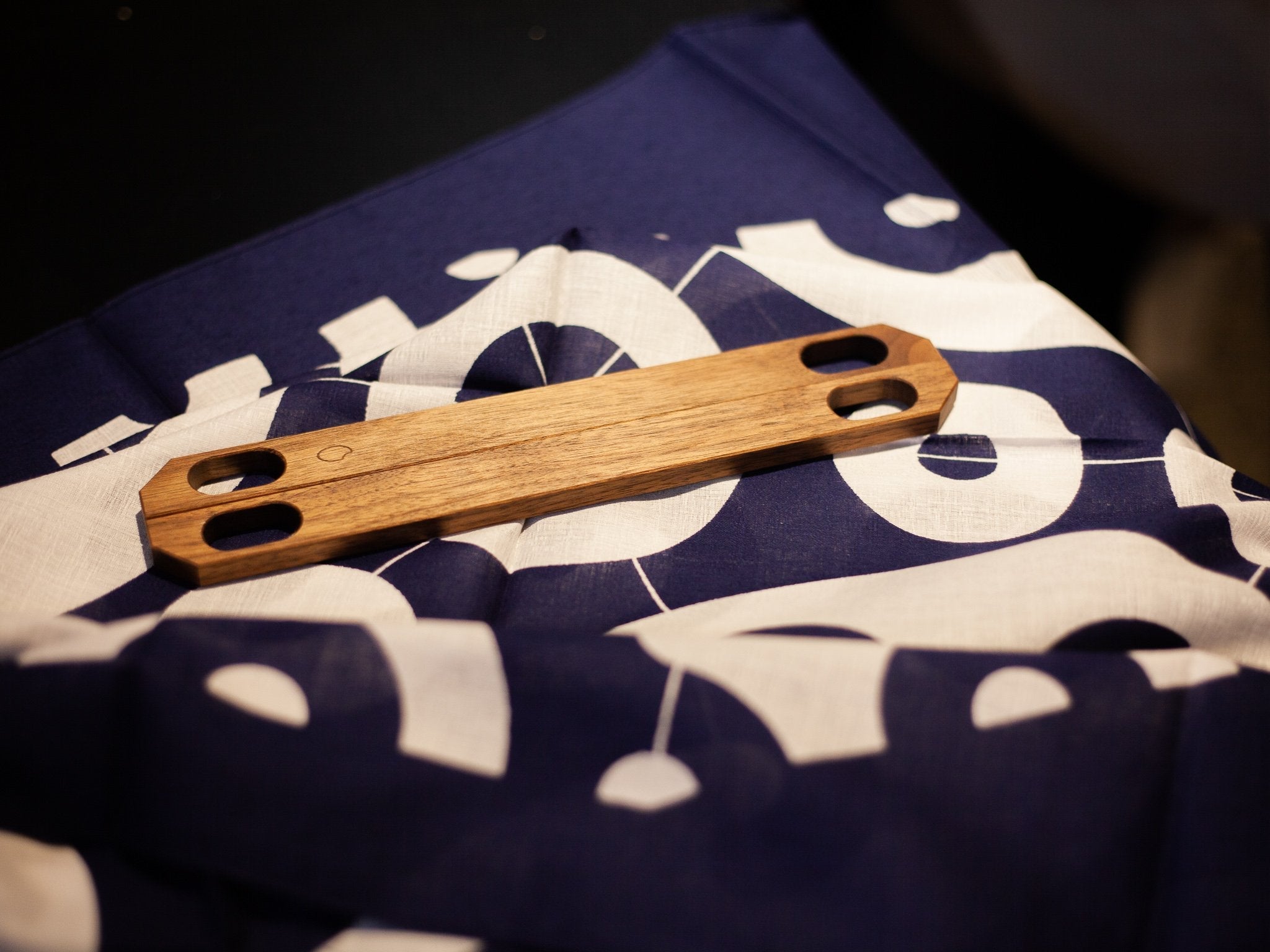 Furoshiki Patchin (poignée de sac) - Noyer