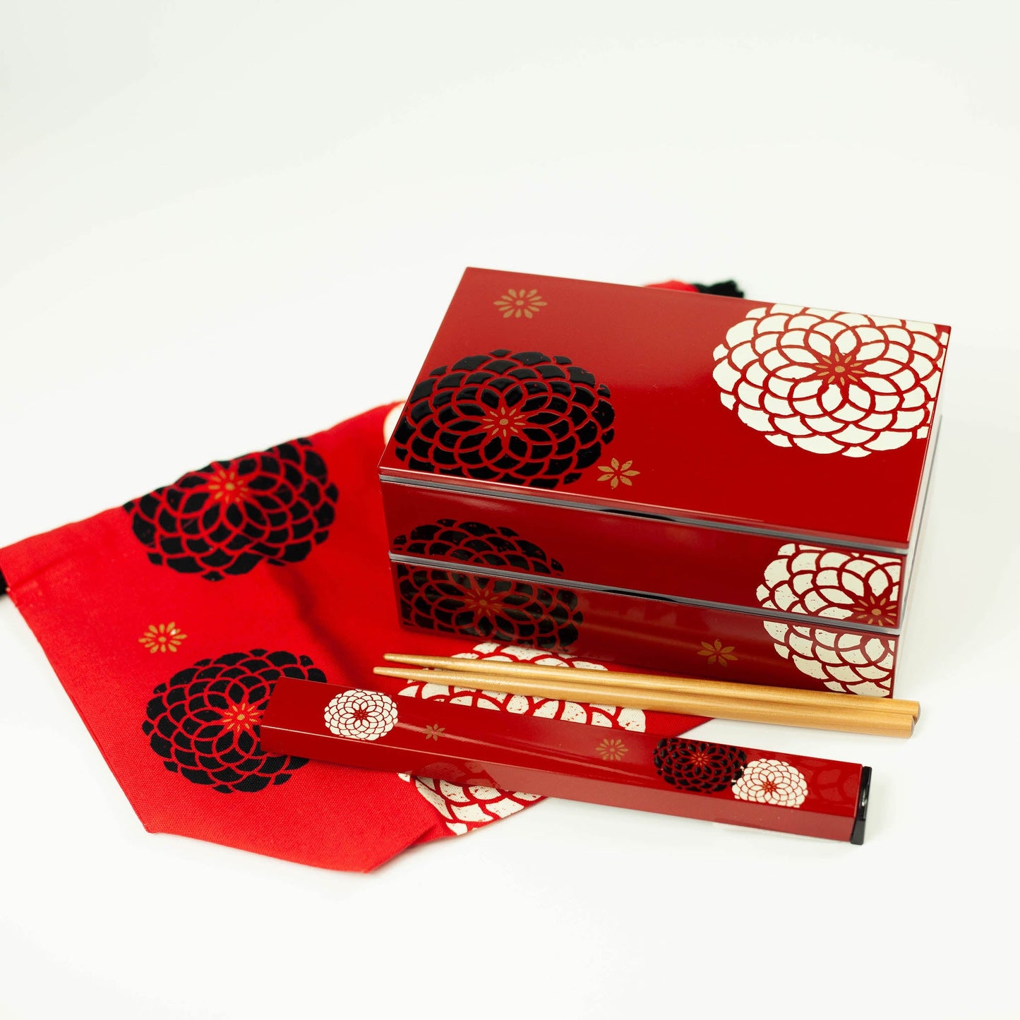 Ojyu Bento-set (rood) 