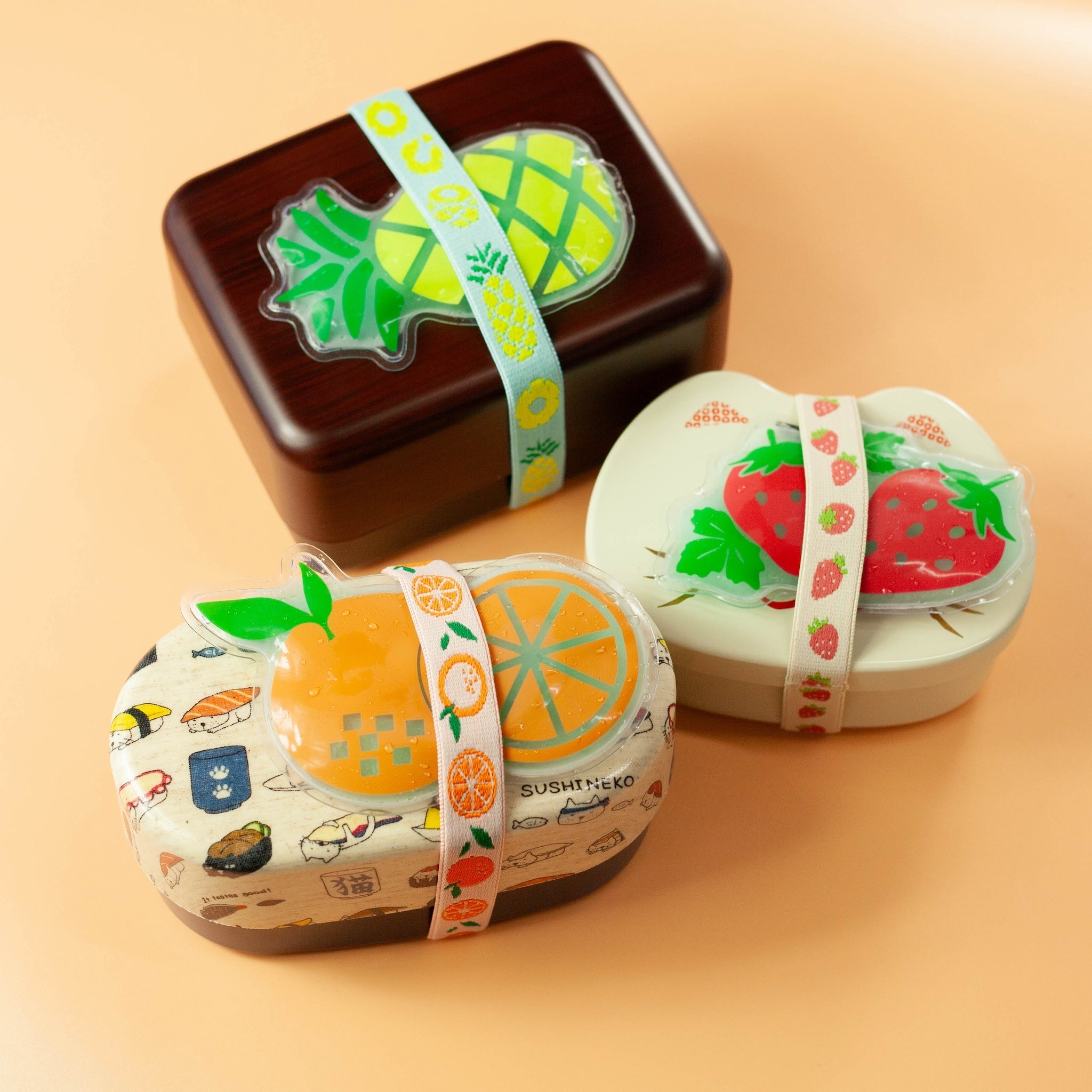 Set Elastique et Pain de Glace Fruits