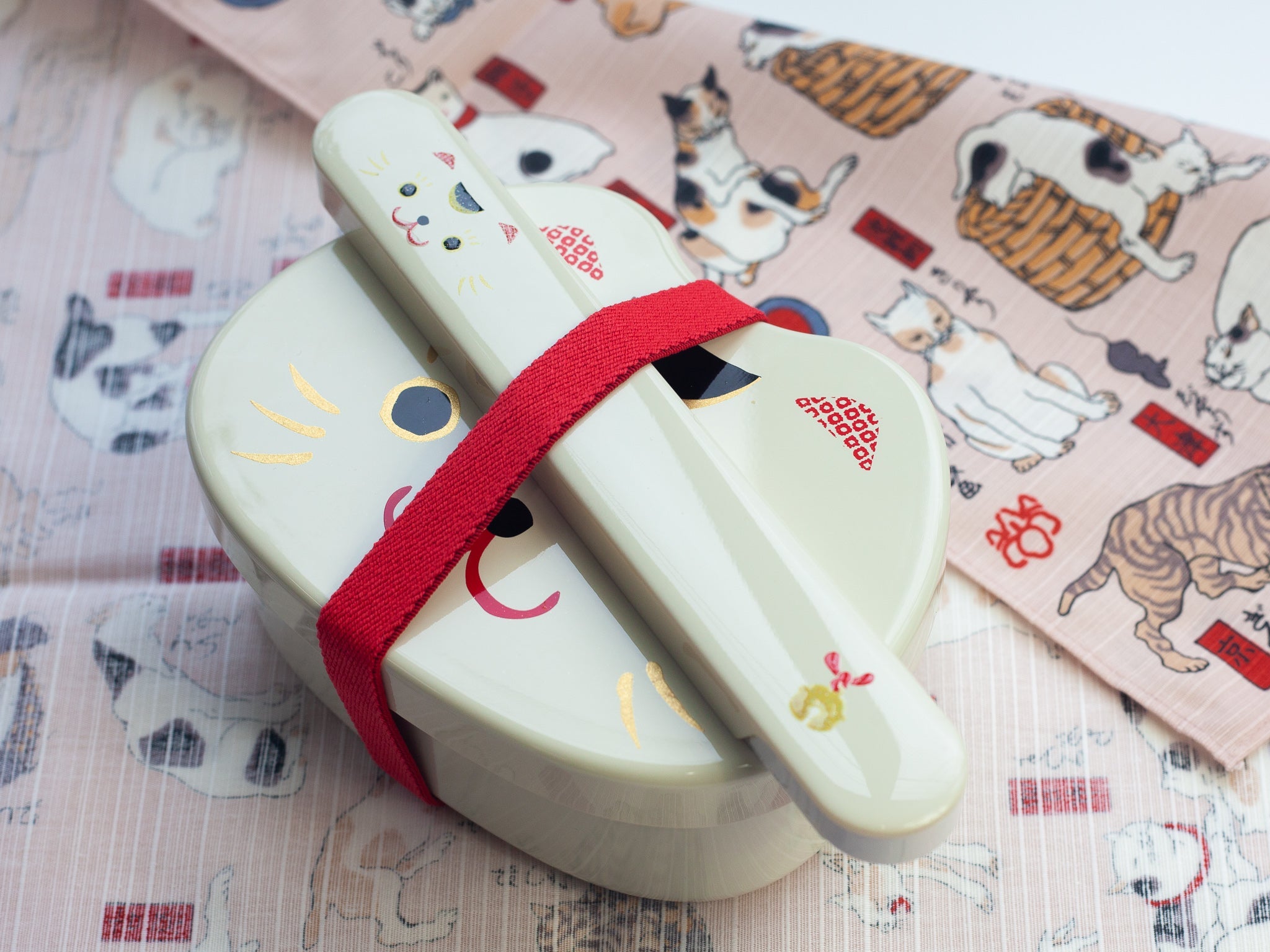 Kao Neko Bento-set (wit)