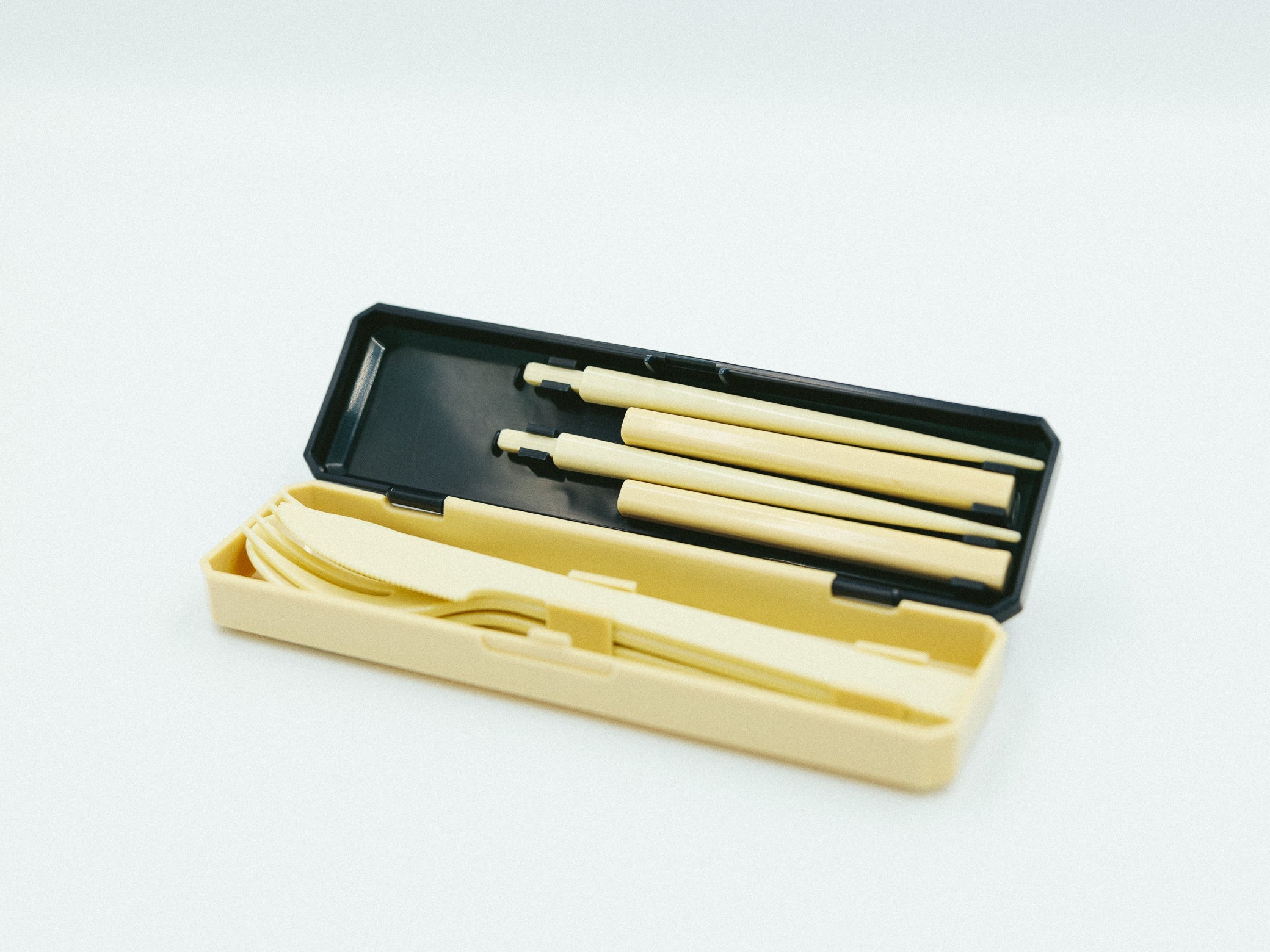 GO OUT Bestekset - Obsidiaan