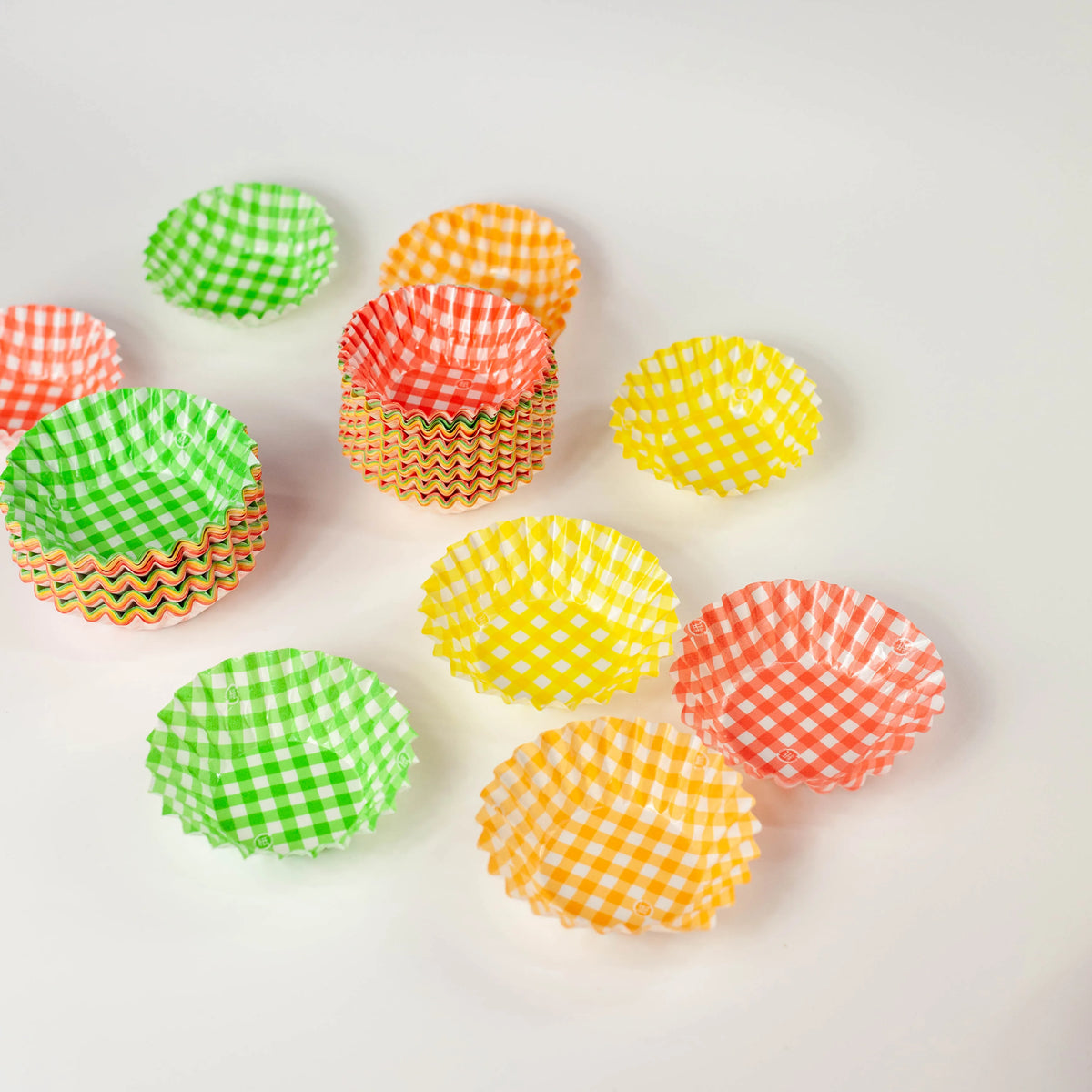 Set van geruite Eco Cups
