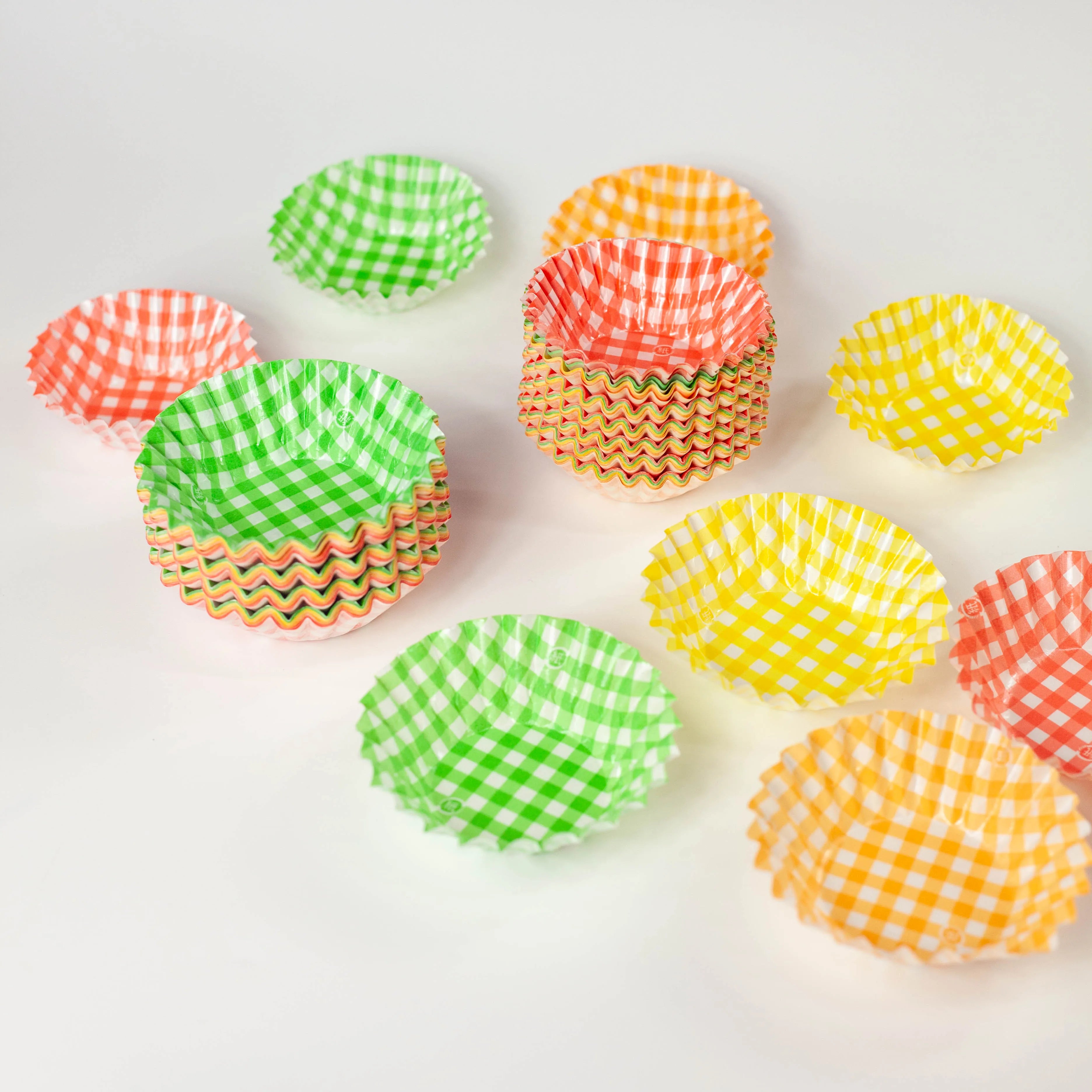 Set d'Eco Cups à Carreaux