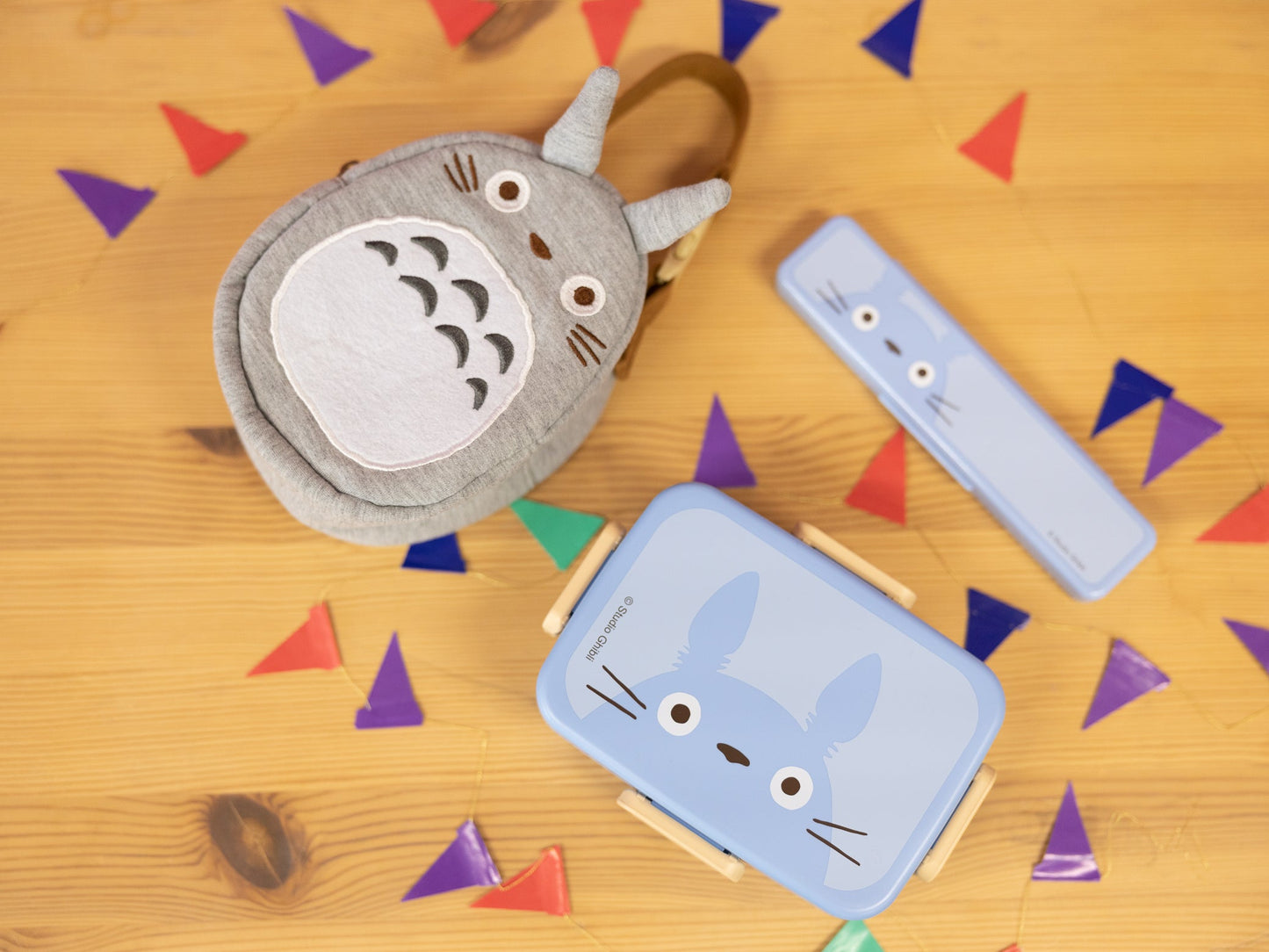 Bento Ghibli - Totoro (blauw, 650 ml)