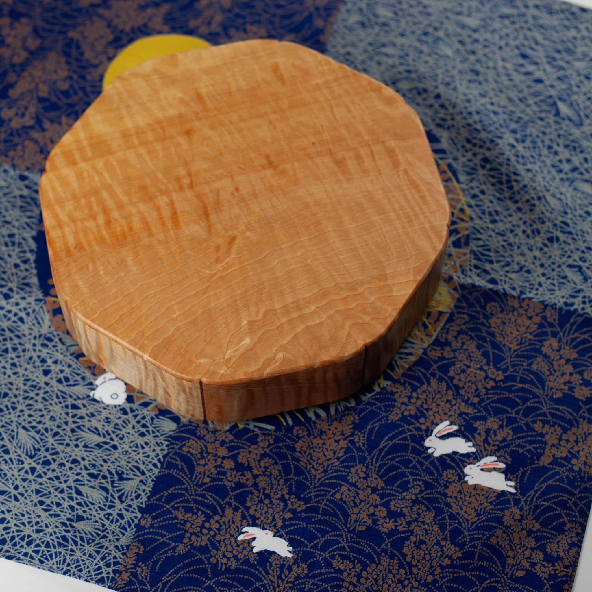 Bento octogonal Miyama (390) - Tochi