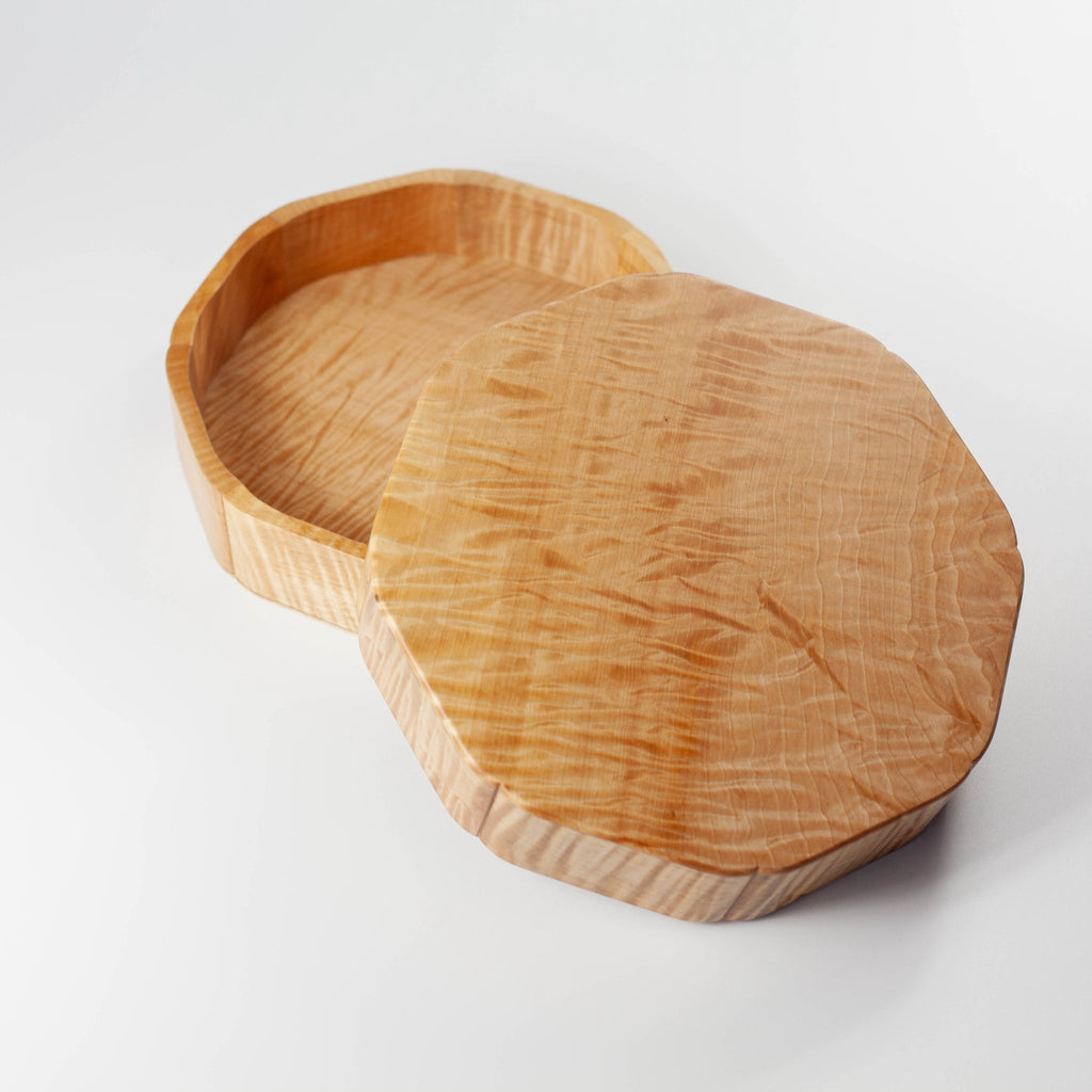 Bento octogonal Miyama (390) - Tochi