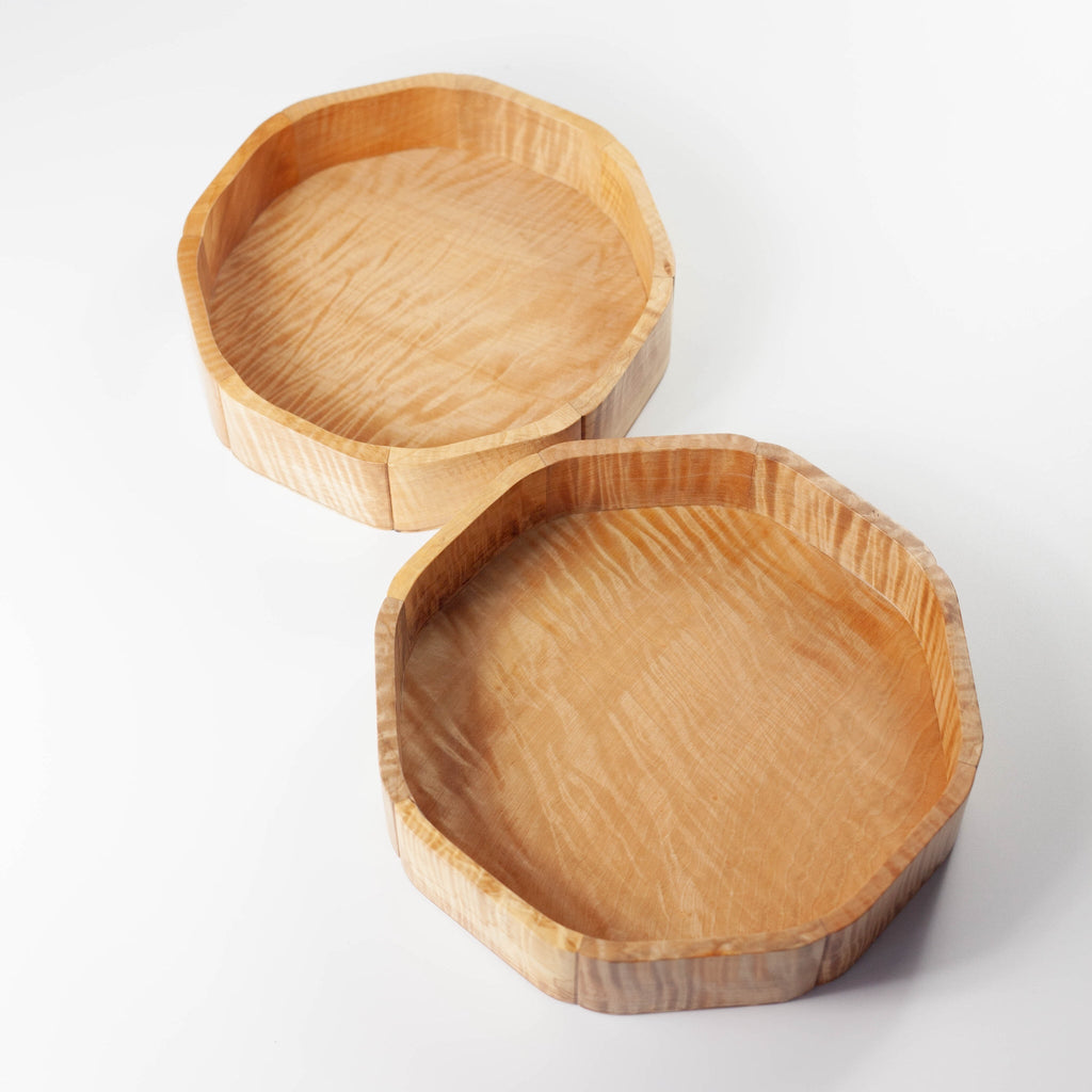 Bento octogonal Miyama (390) - Tochi