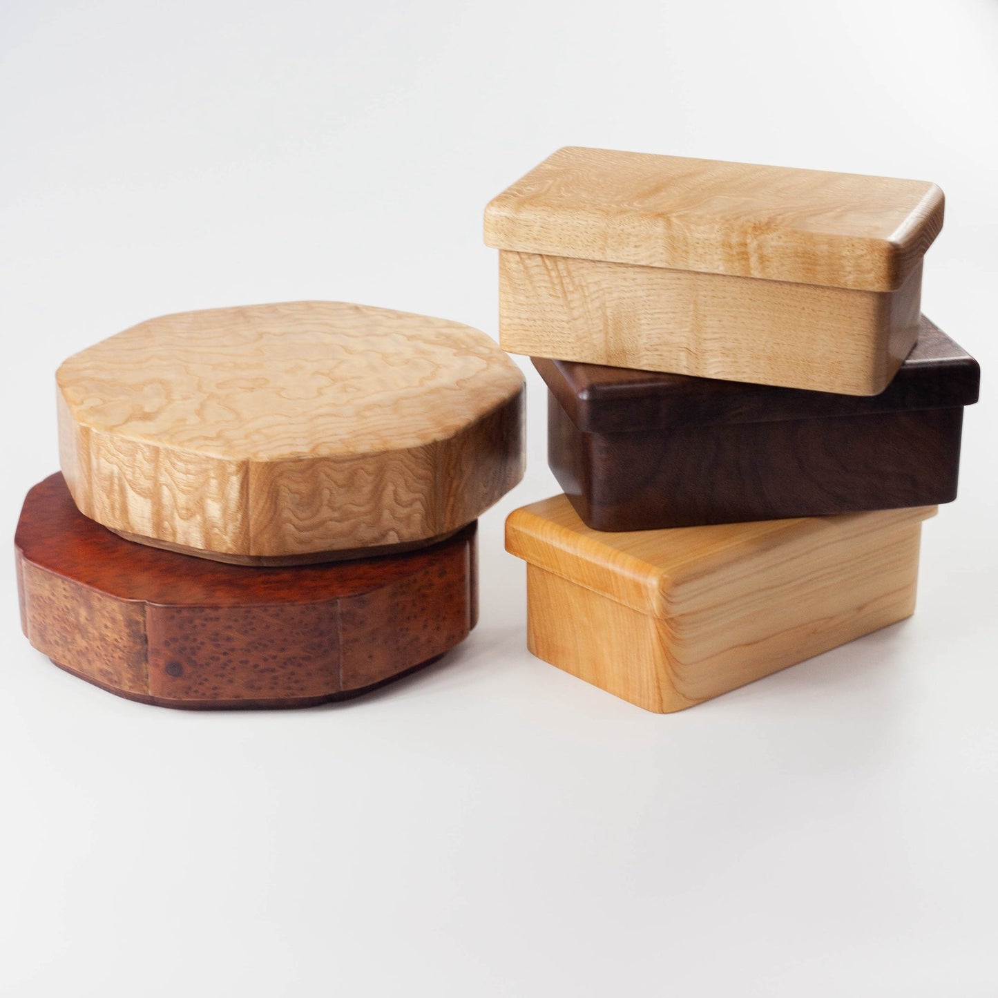 Bento octogonal Miyama (396) - Sugi