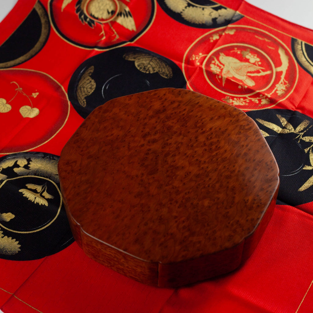 Bento octogonal Miyama (396) - Sugi