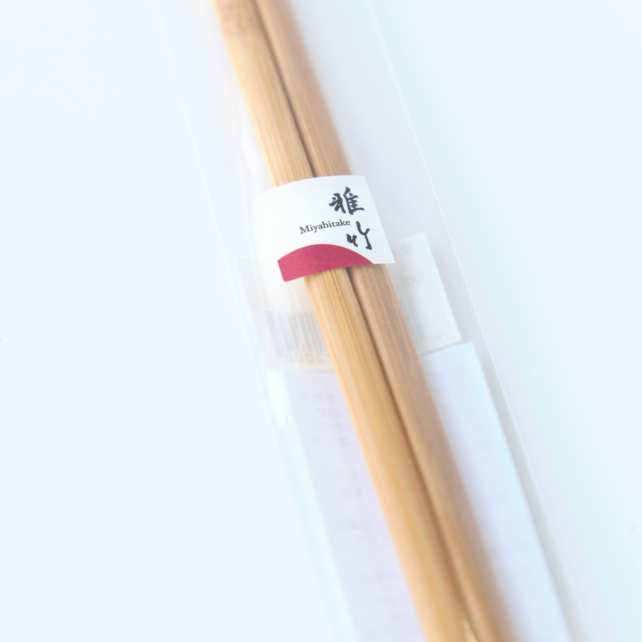 Bacchette da cucina triangolari in bambù