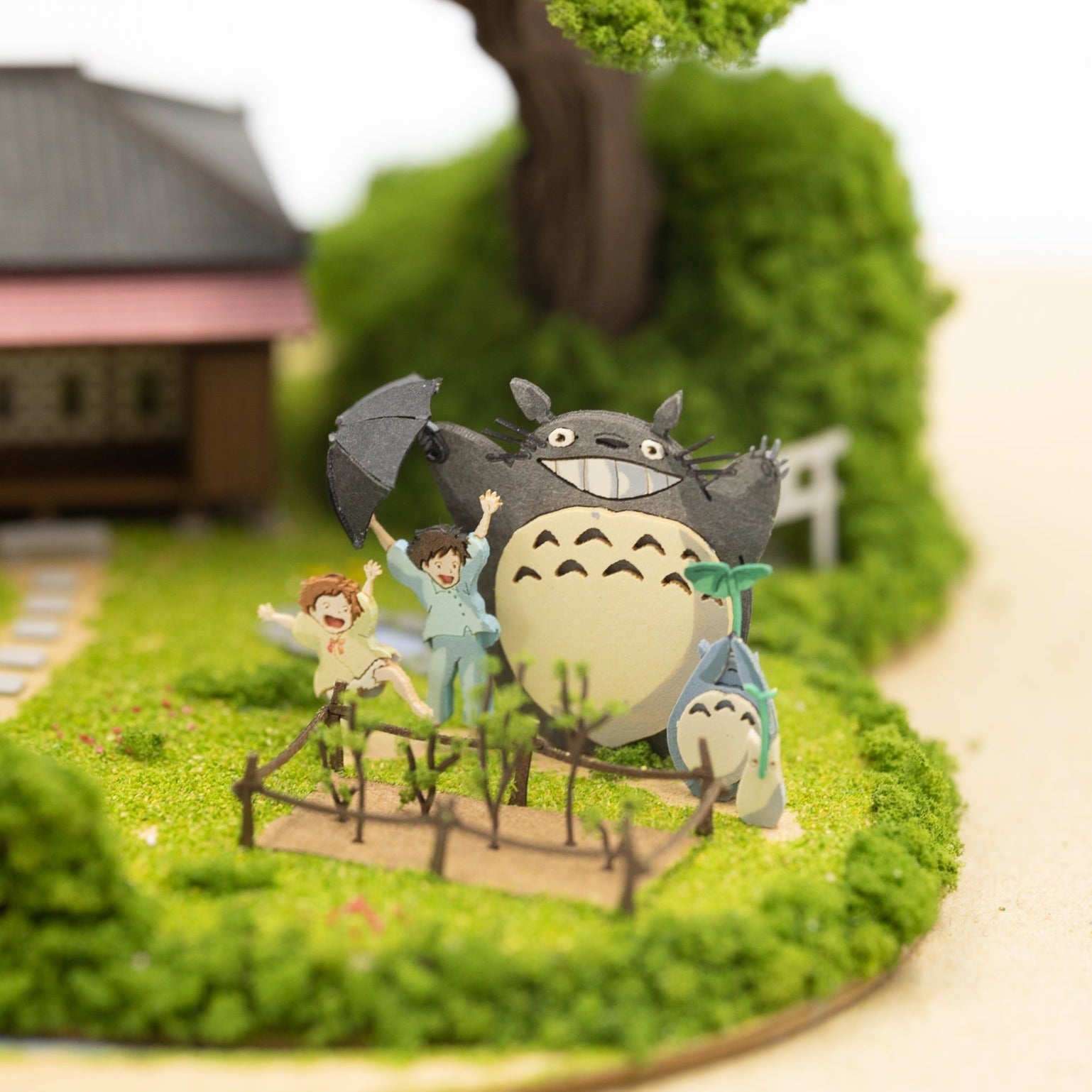 Miniatuur Ghibli - Mijn buurman Totoro (Diorama)
