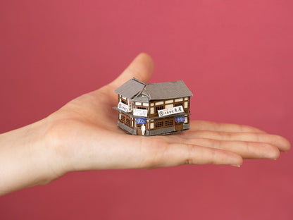Miniatuurkunst Nostalgisch Japan - Shokudo