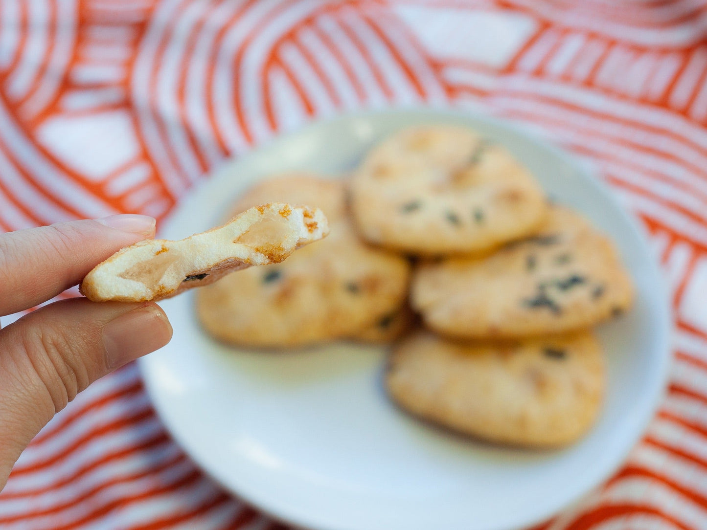 Cracker di riso Onigiri Senbei