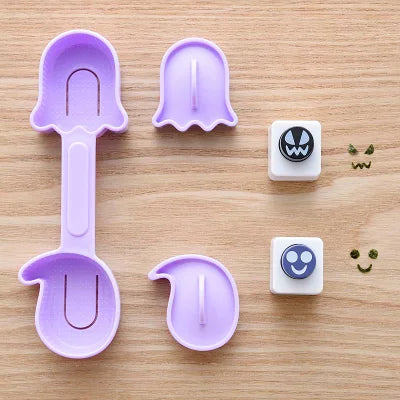 Kleine spook-onigiri-mallen