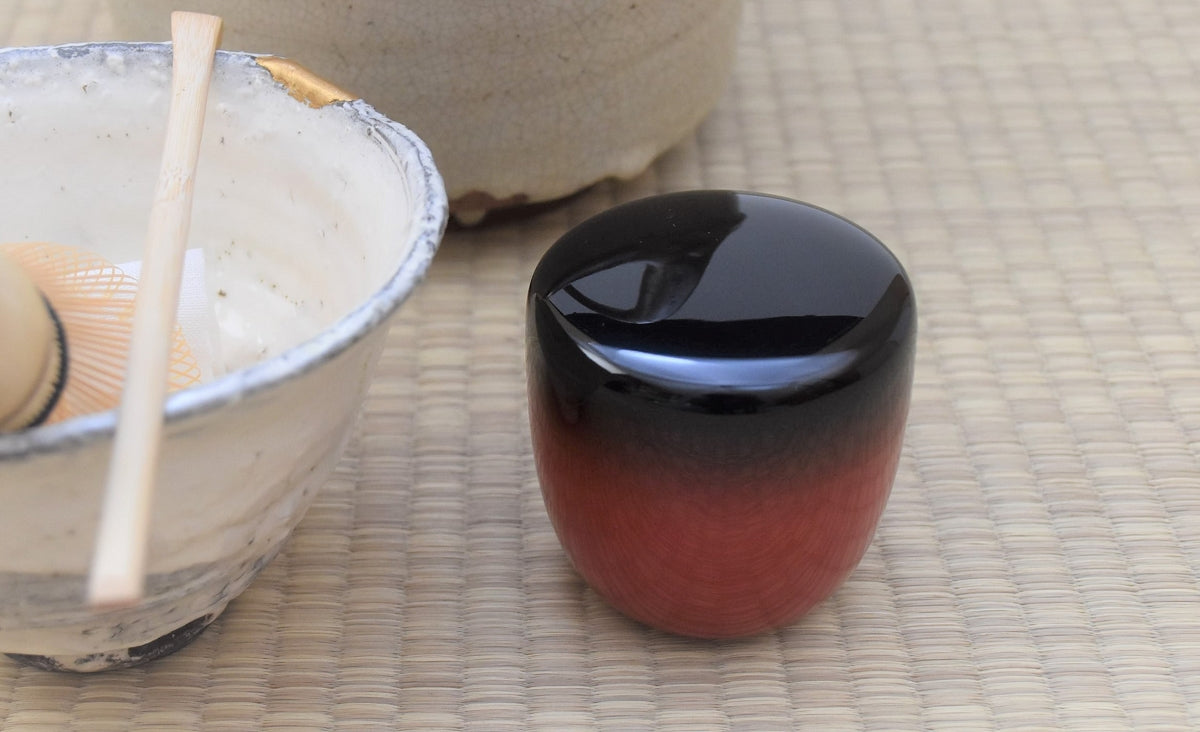 Boîte à thé artisanale laquée Natsume