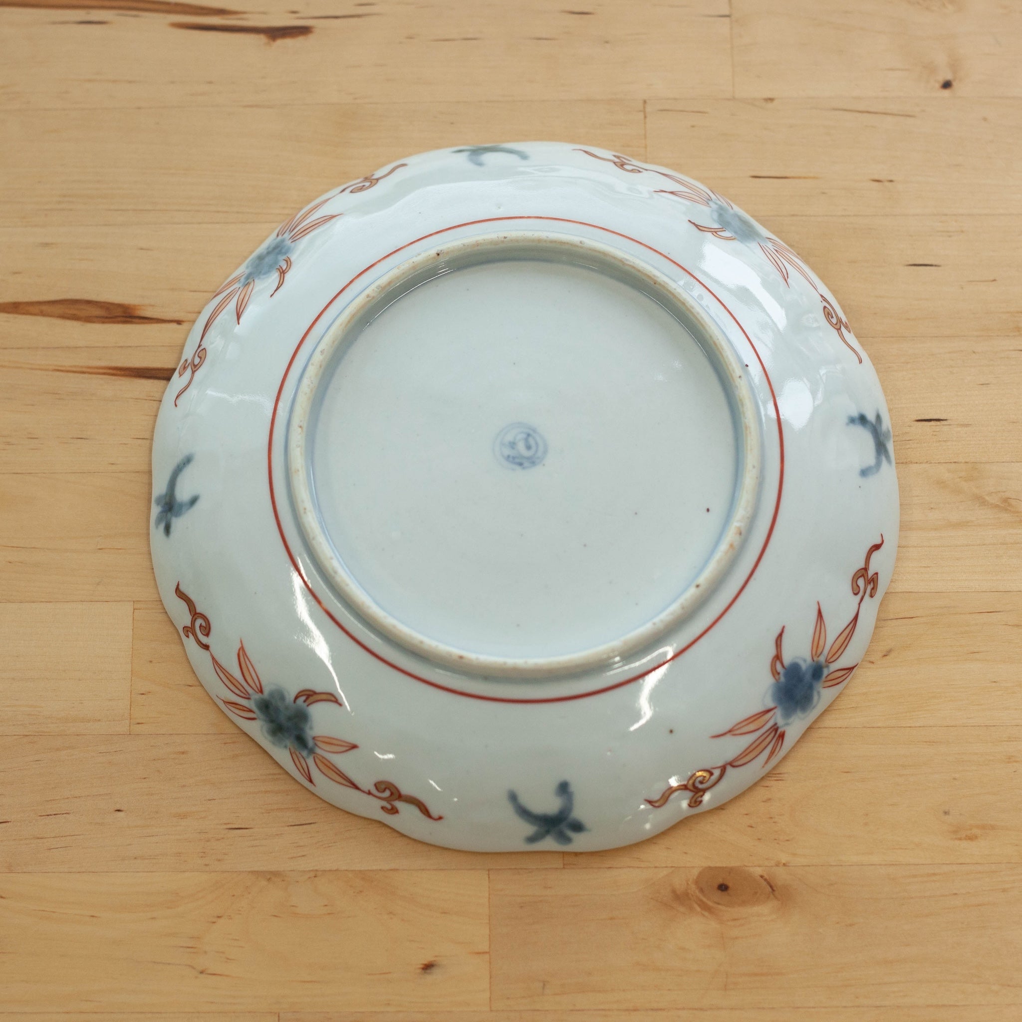 Piatto Imariyaki dell'epoca Edo (1850, 21 cm)