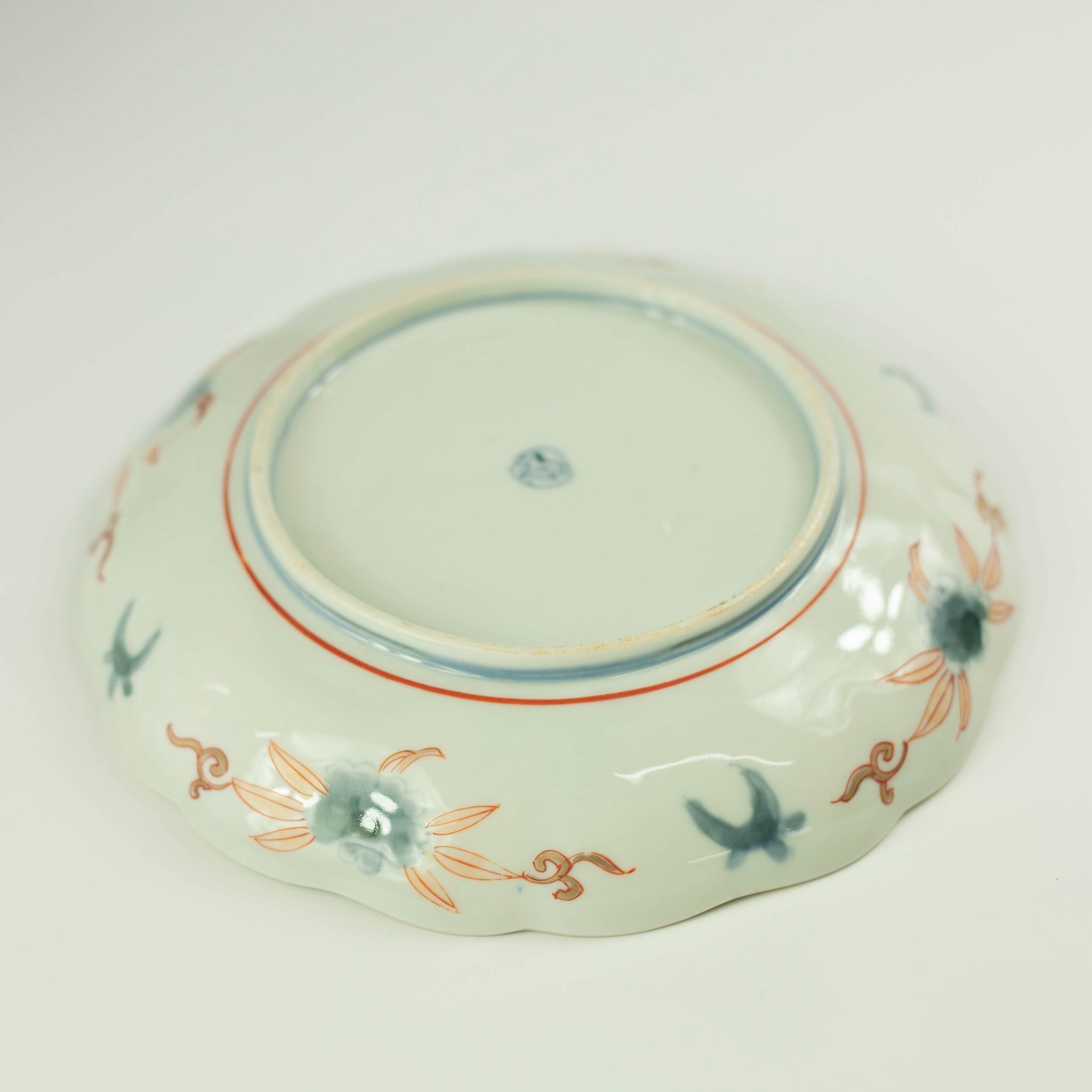 Piatto Imariyaki dell'epoca Edo (1850, 21 cm)
