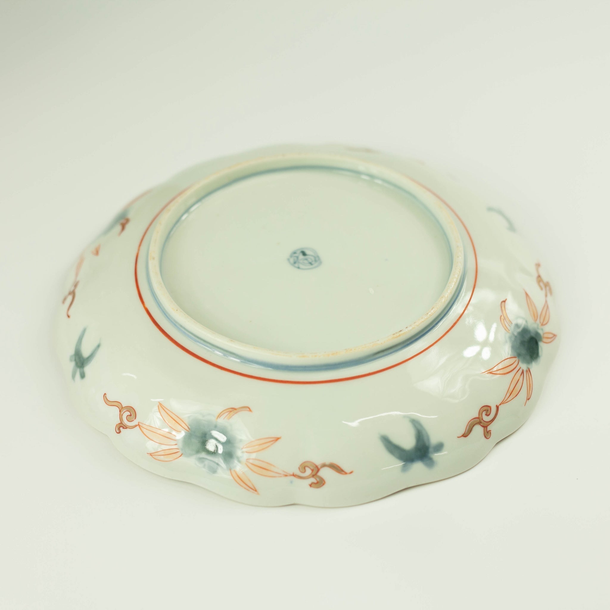 Piatto Imariyaki dell'epoca Edo (1850, 21 cm)