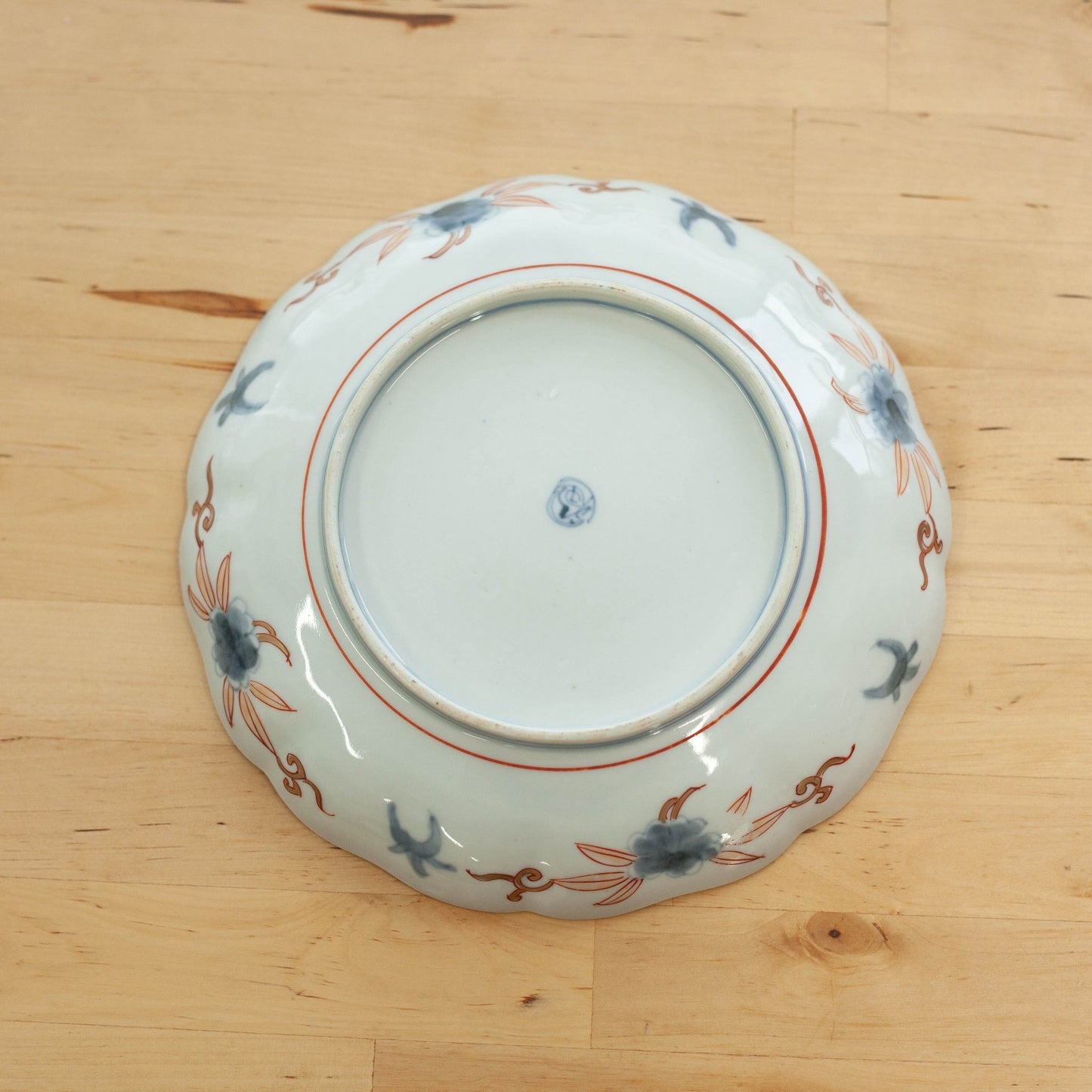 Edo-tijdperk Imariyaki bord (1850, 21 cm)