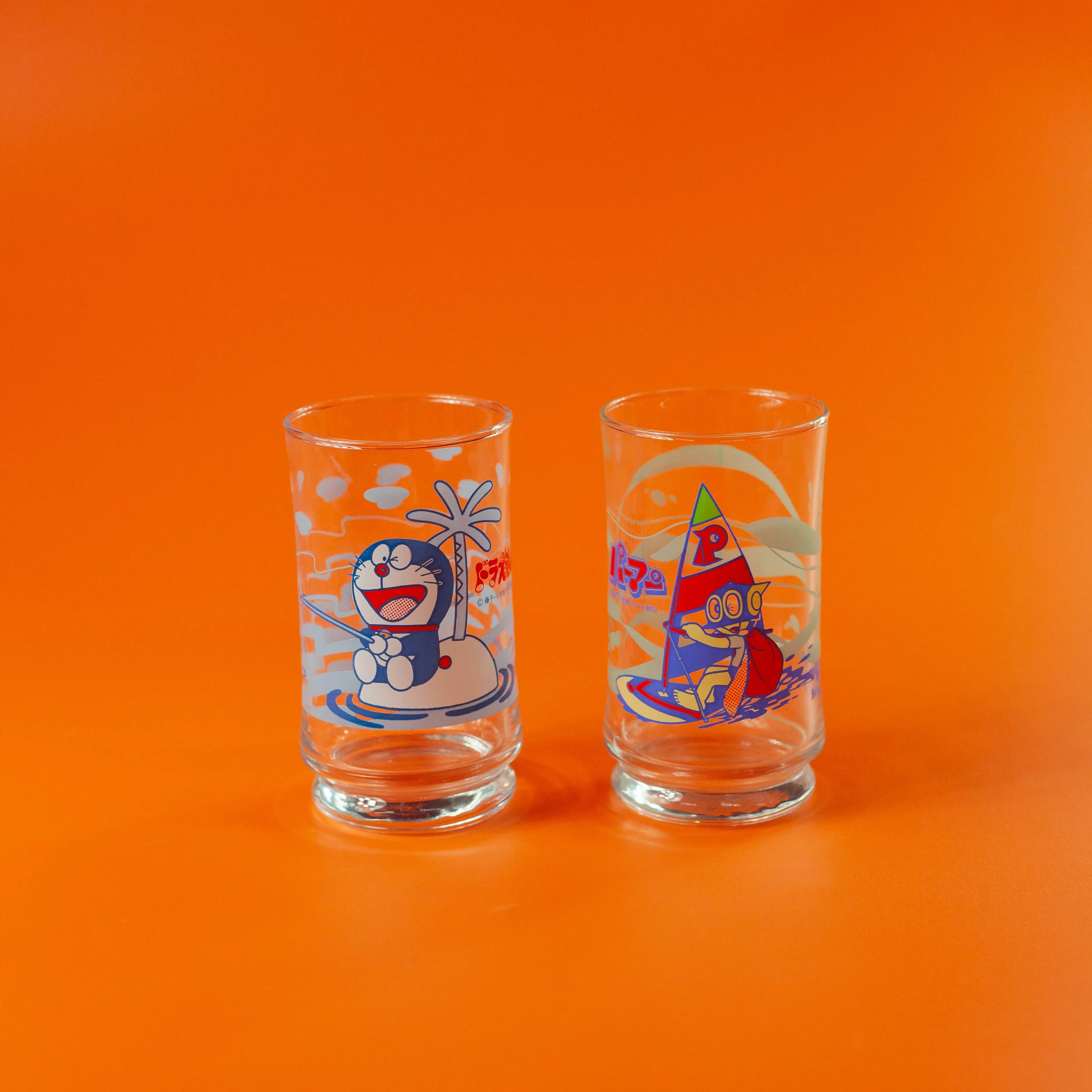 Doraemon & Perman Service de Verres