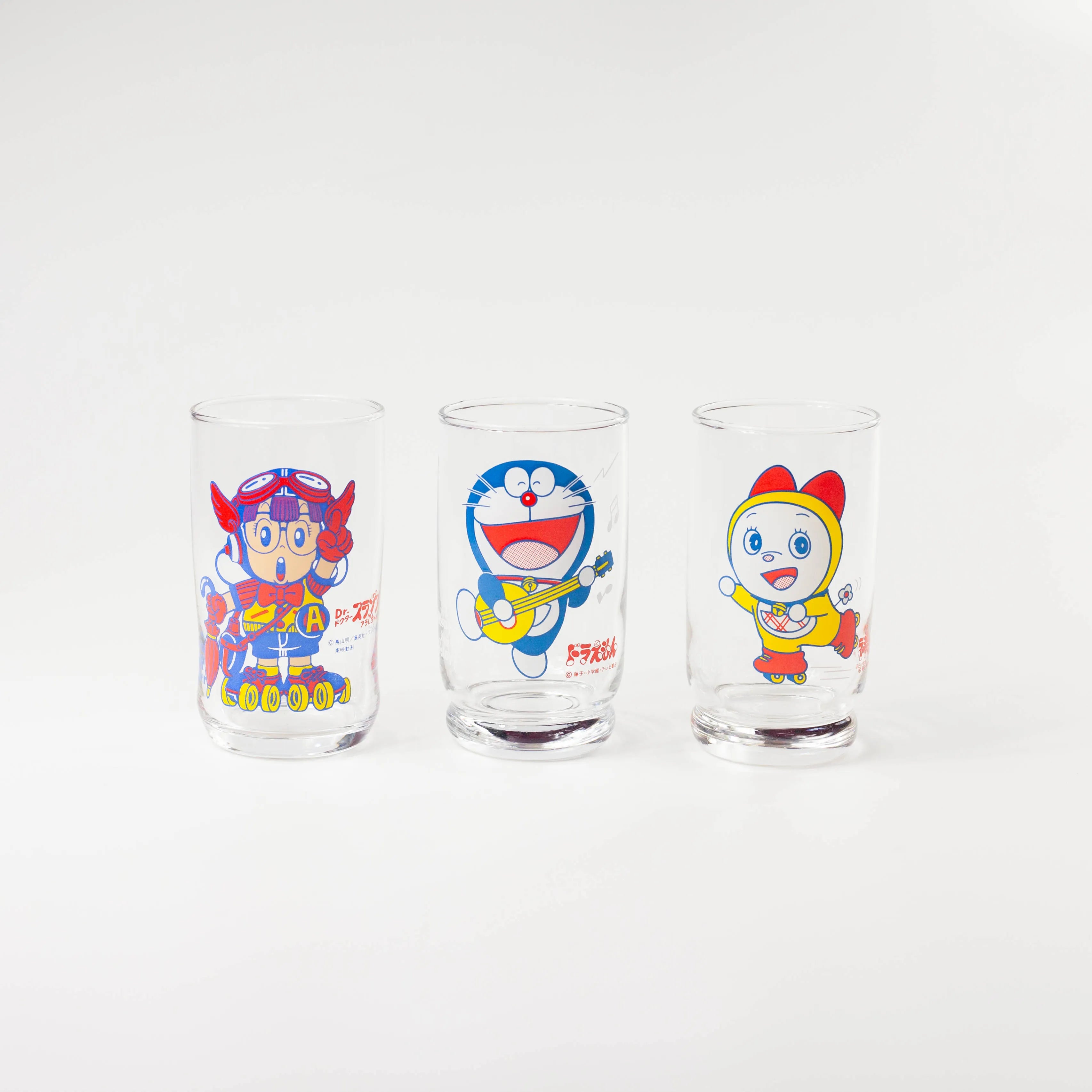 Doraemon & Dorami-chan + Arale-chan Service de Verres