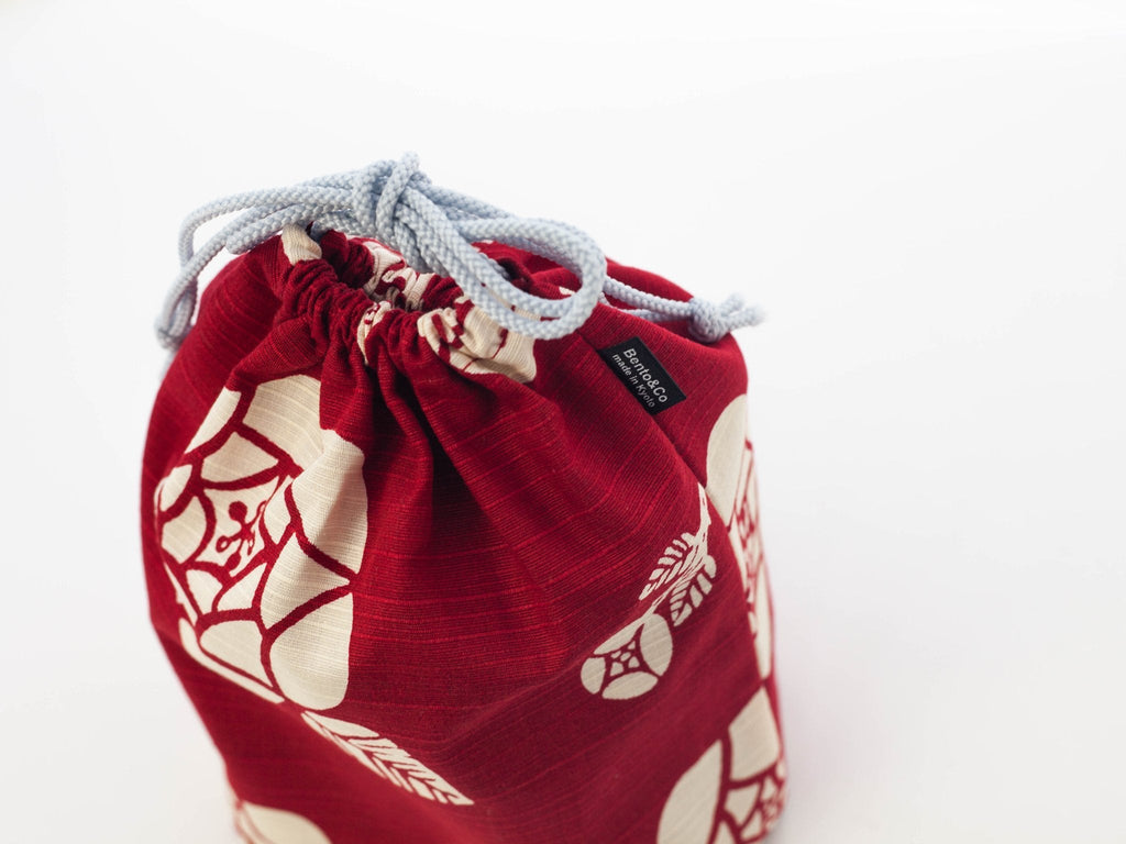 Sac furoshiki original Bara (rouge)