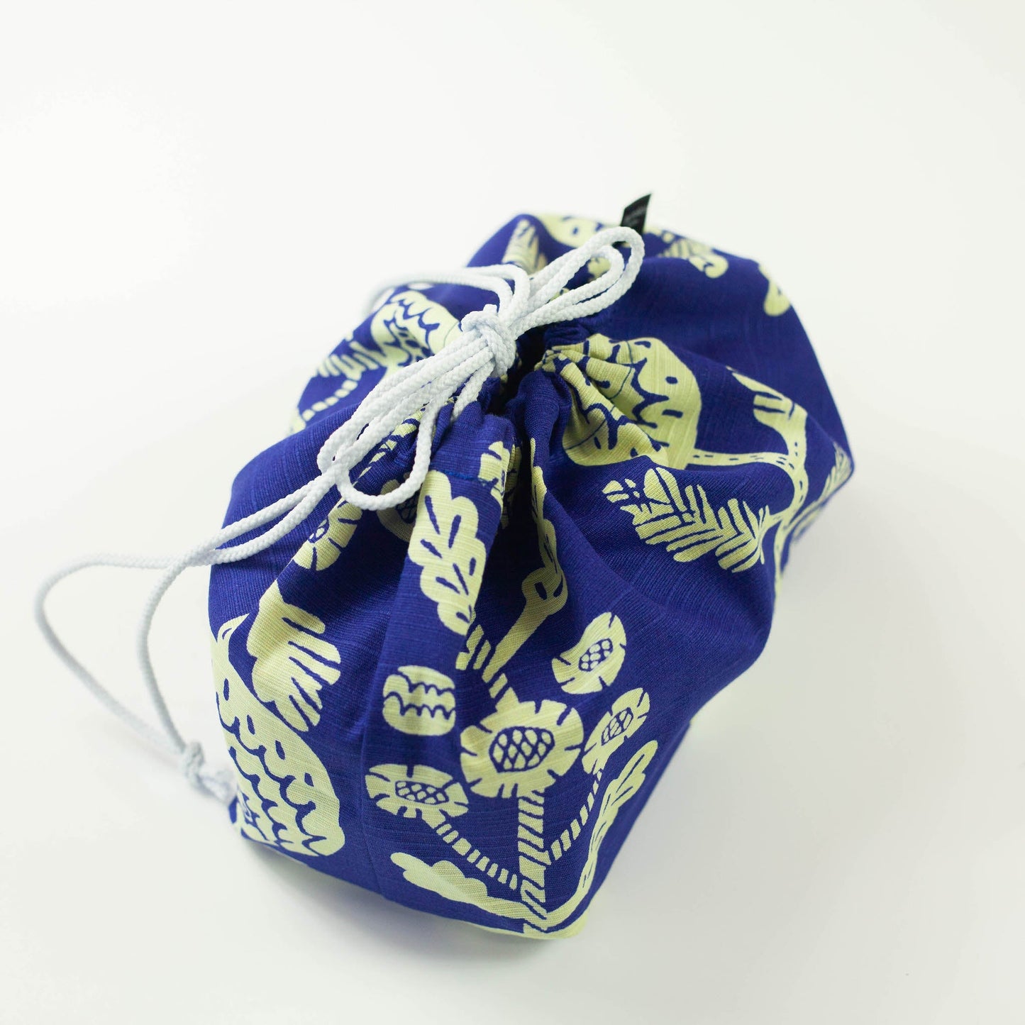 Originele Kiku furoshiki tas (blauw, groot)