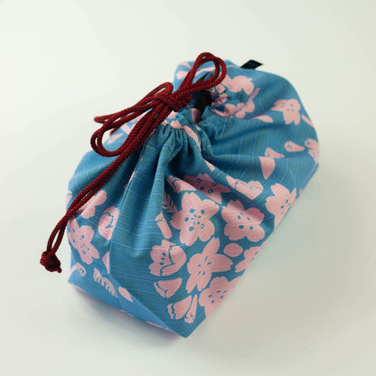 Sac furoshiki original Sakura (bleu, large)