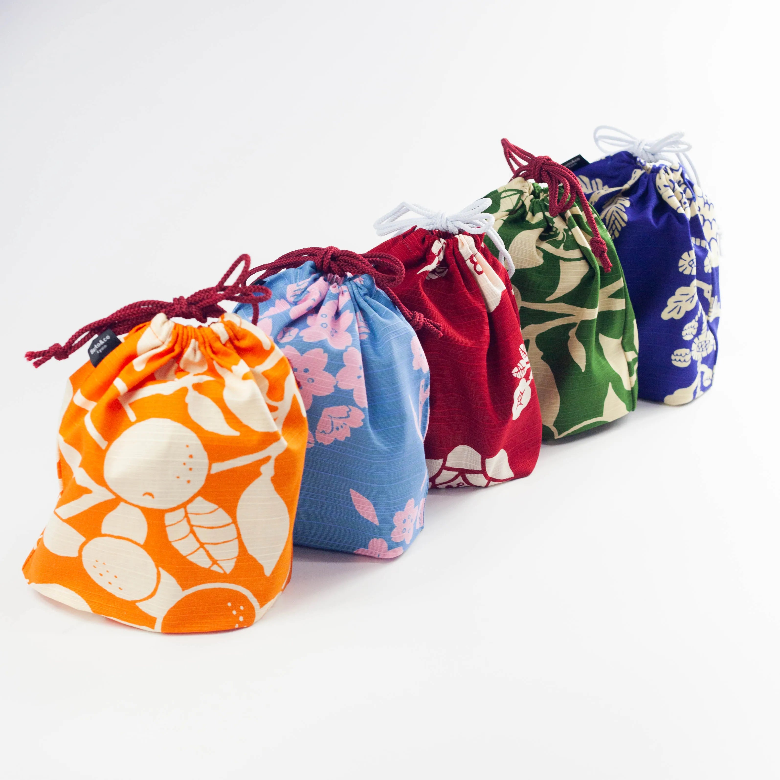 Borsa furoshiki originale Sakura (blu)