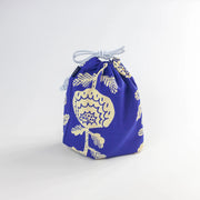 Borsa originale Kiku furoshiki (blu)