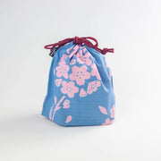 Borsa furoshiki originale Sakura (blu)