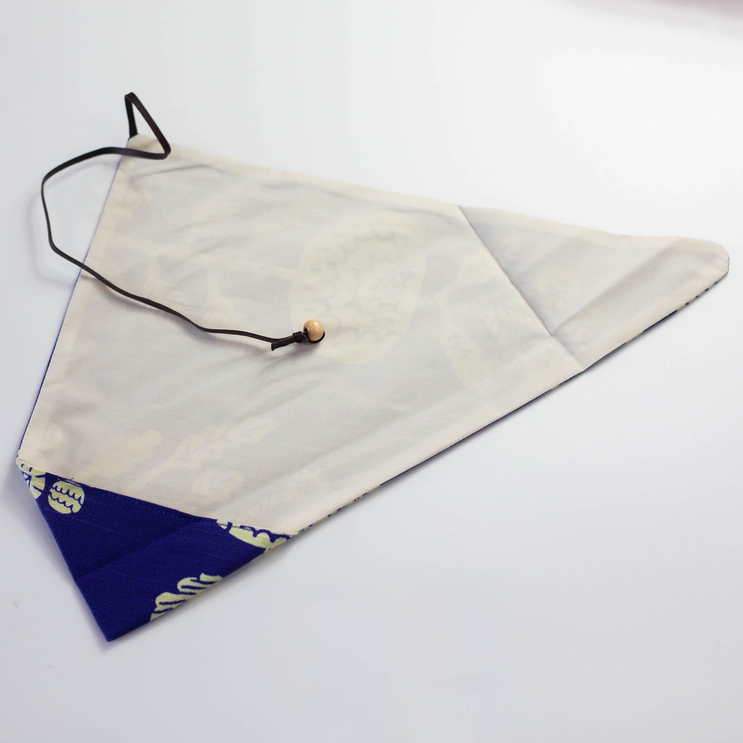 Etui à baguettes furoshiki original Kiku (bleu)