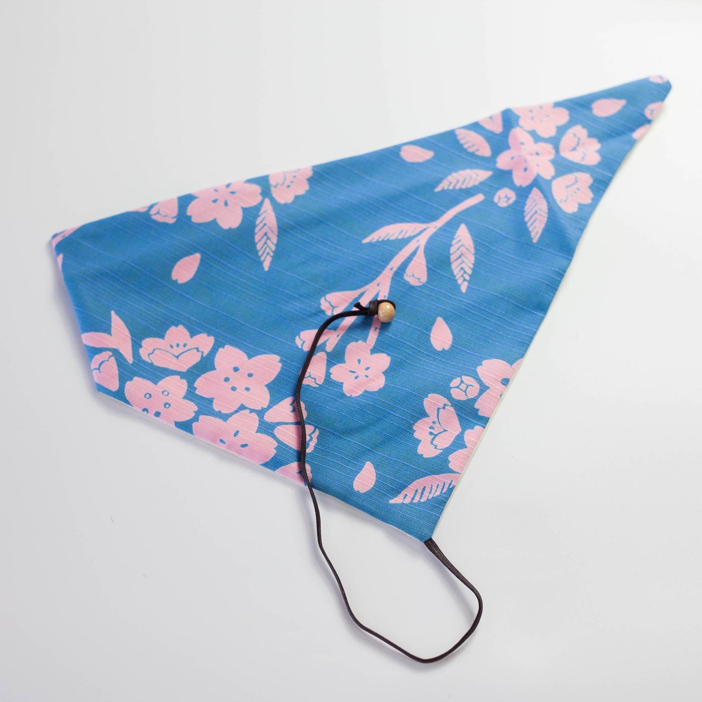 Origineel Sakura furoshiki eetstokjesdoosje (blauw)