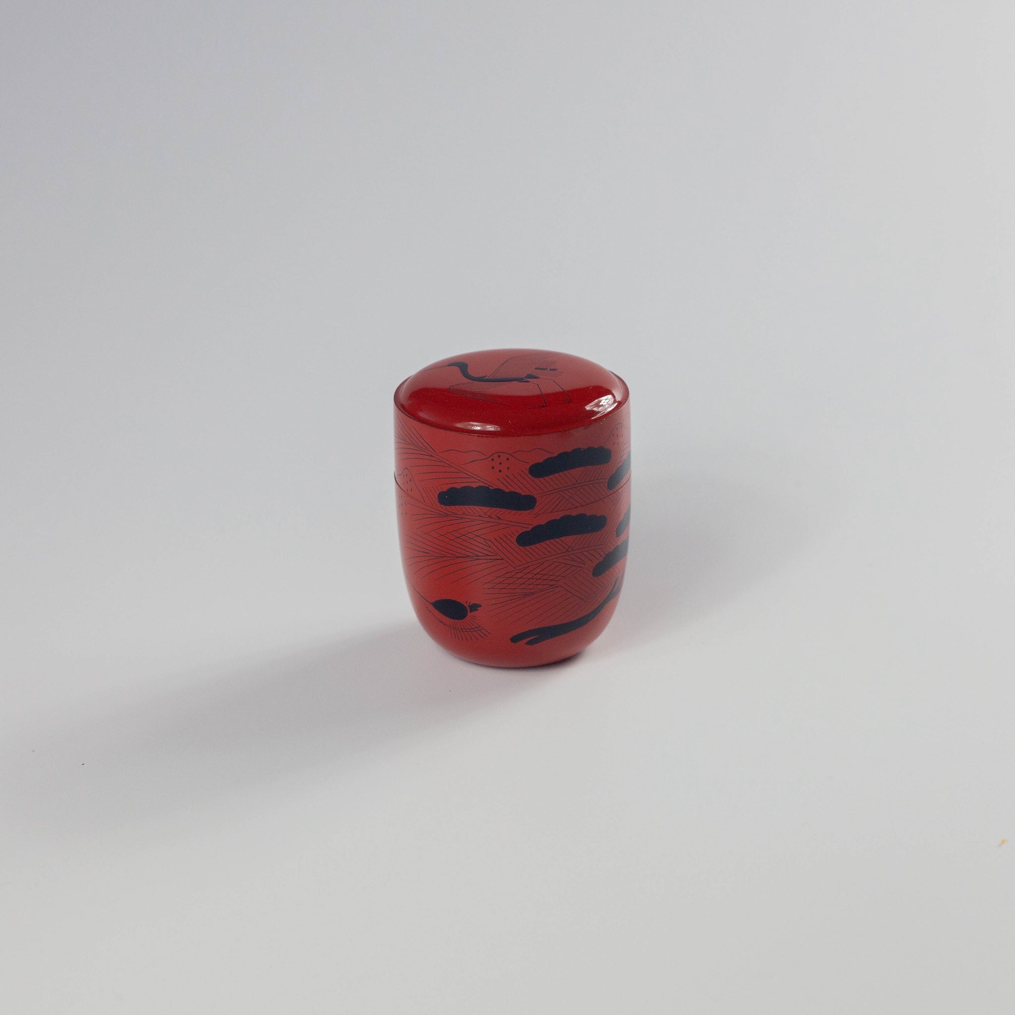 Horai-e handgemaakte gelakte theedoos