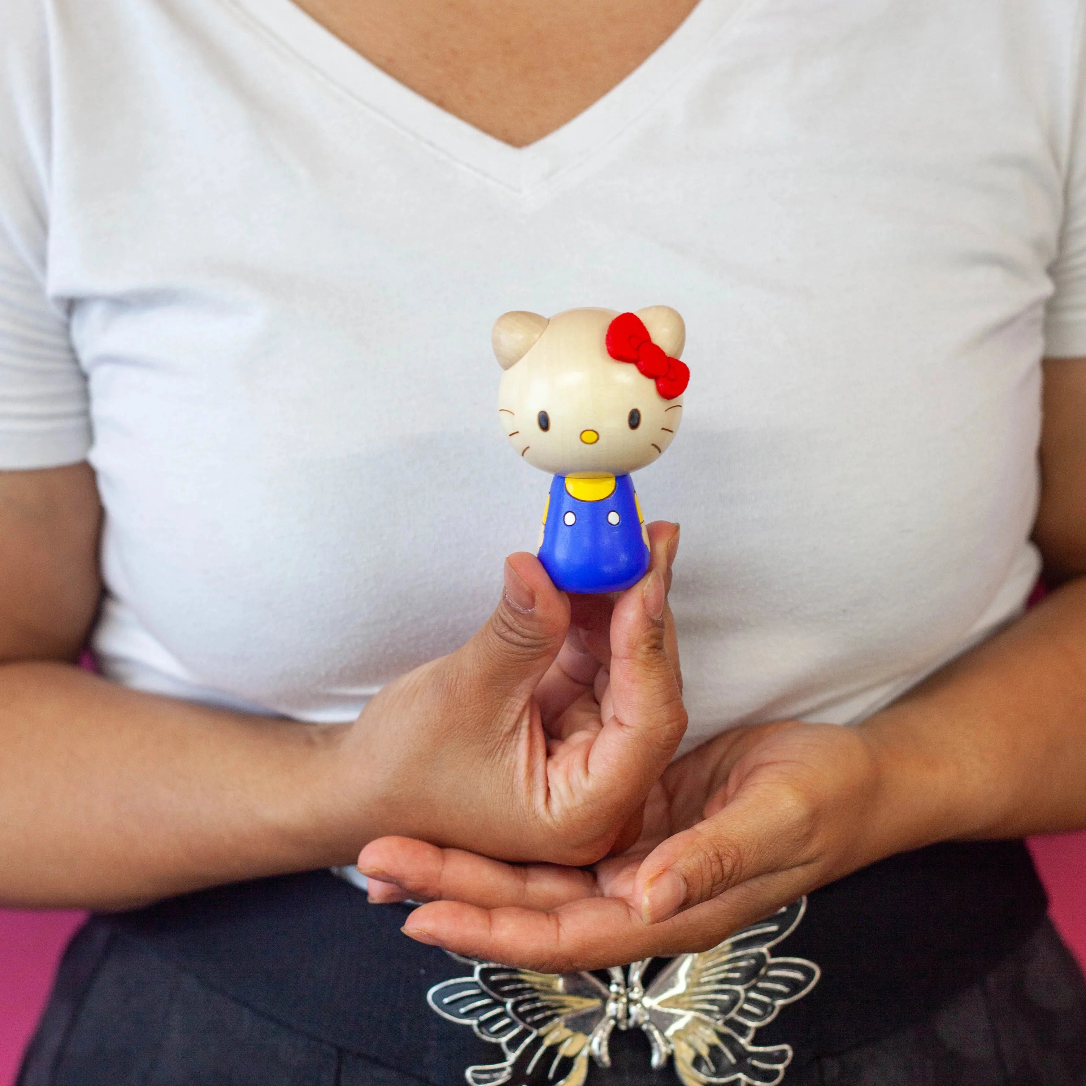 Poupée Kokeshi - Hello Kitty