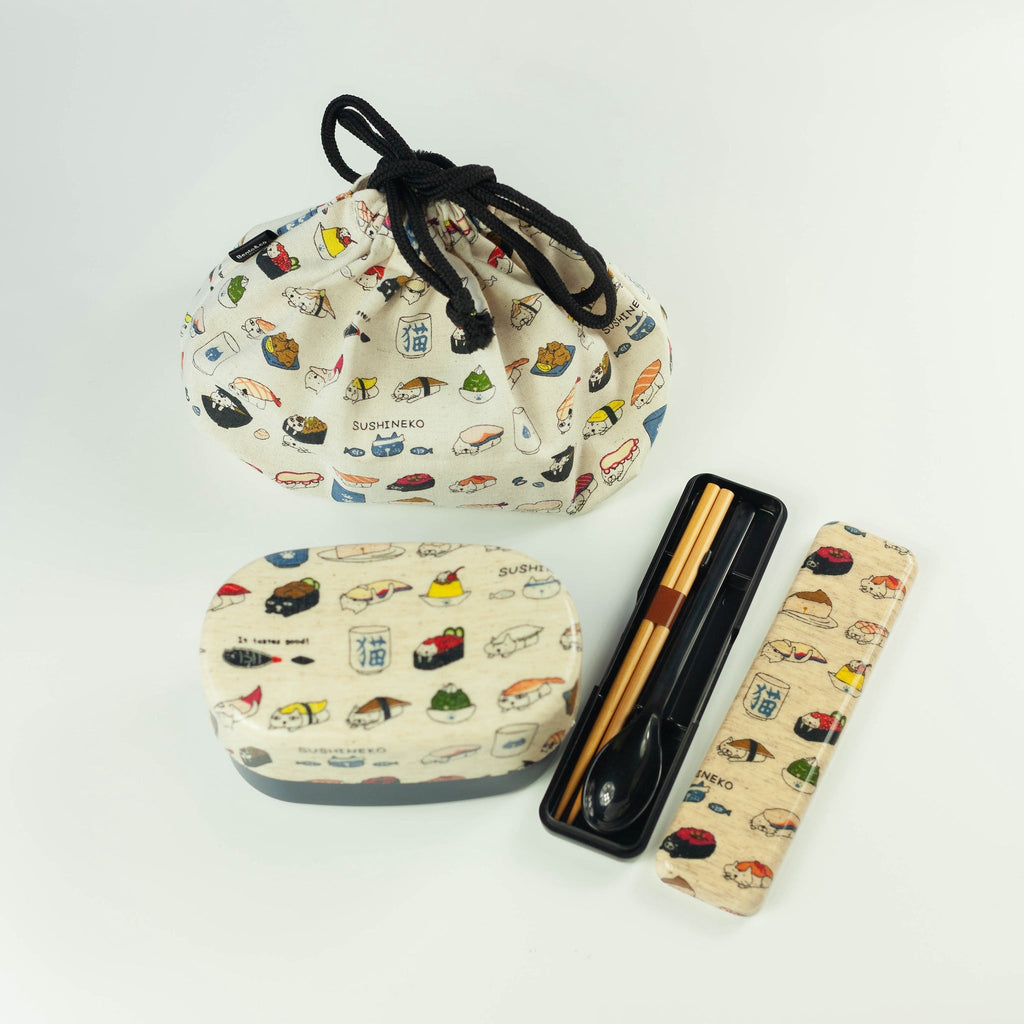 Originele Bento Set - Sushi Neko (570 ml)
