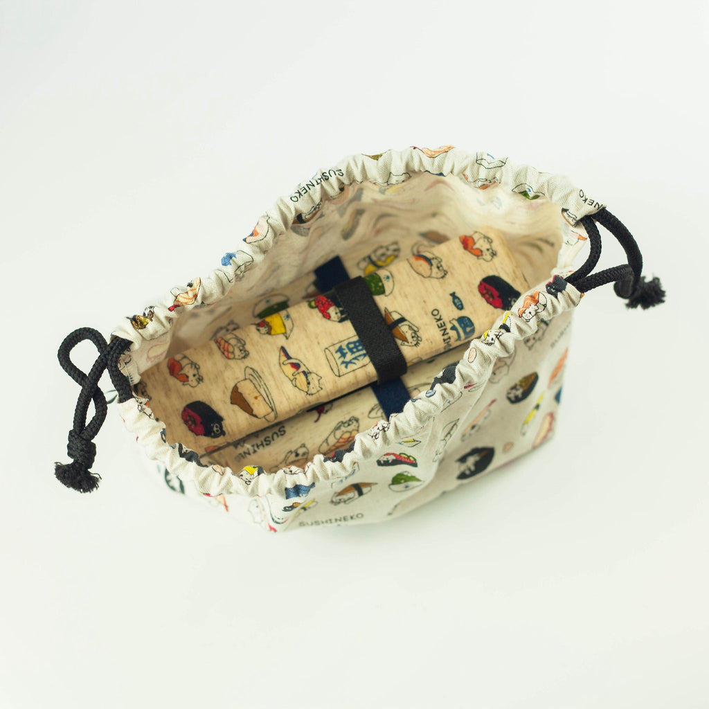 Originele Bento Set - Sushi Neko (570 ml)