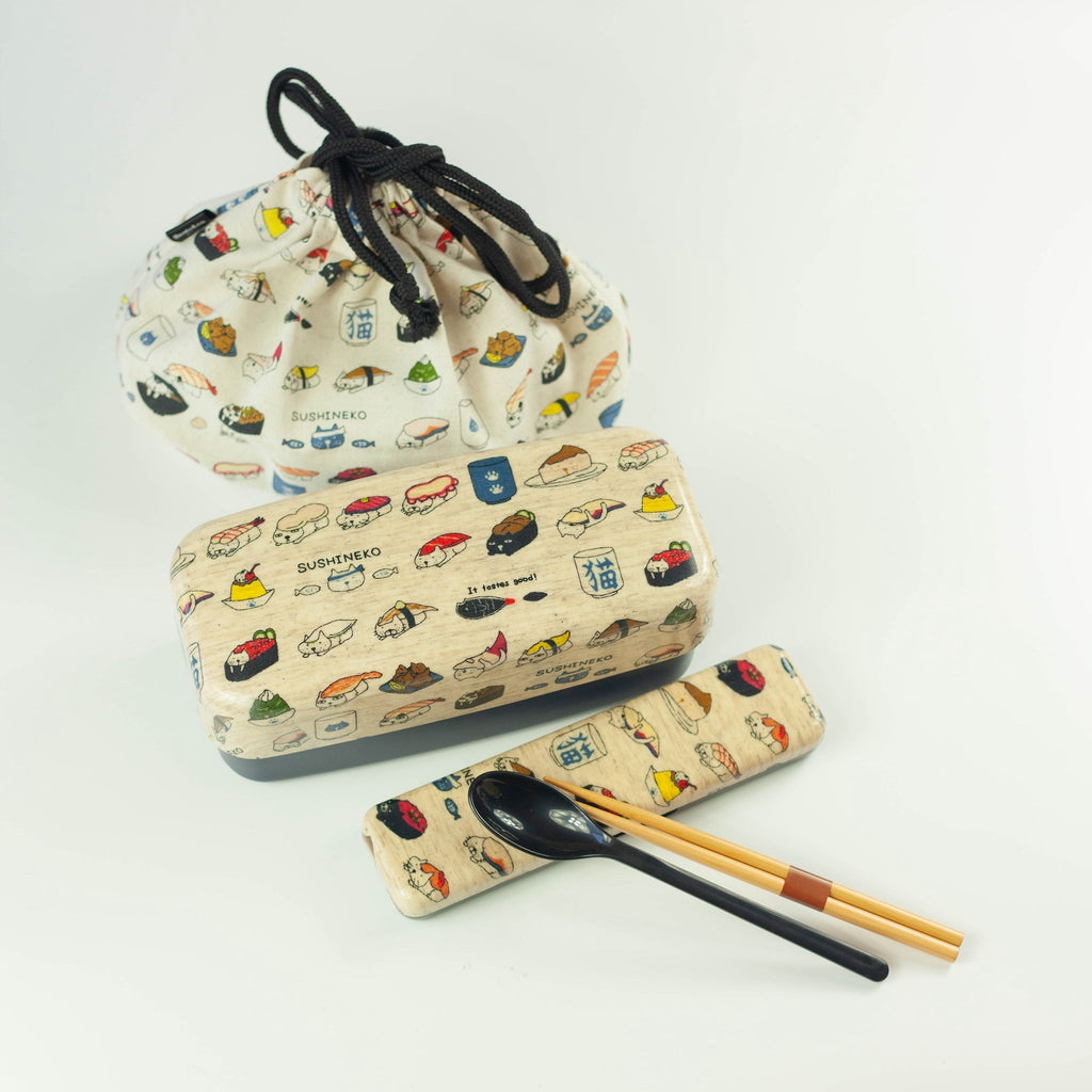 Originele Bento Set - Sushi Neko (950 ml)