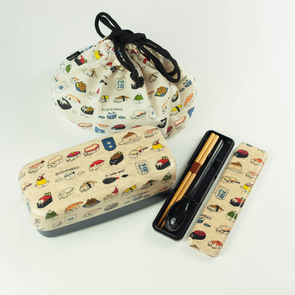 Originele Bento Set - Sushi Neko (950 ml)