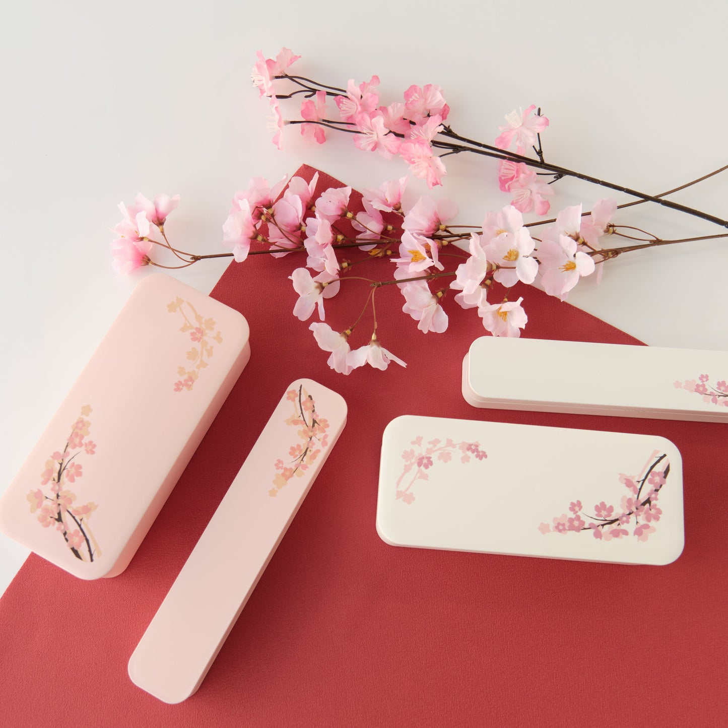 Bento Sakura (blanc, 550 ml)