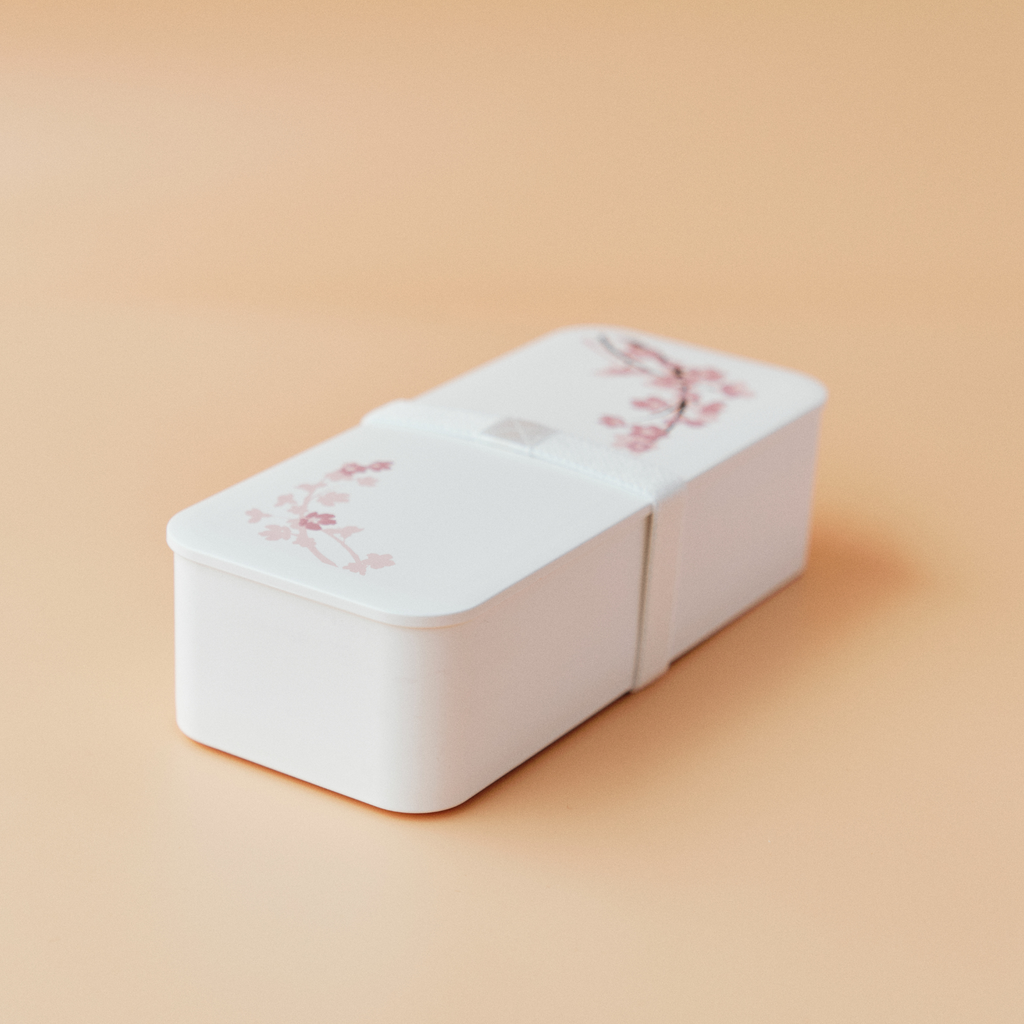 Bento Sakura (blanc, 550 ml)