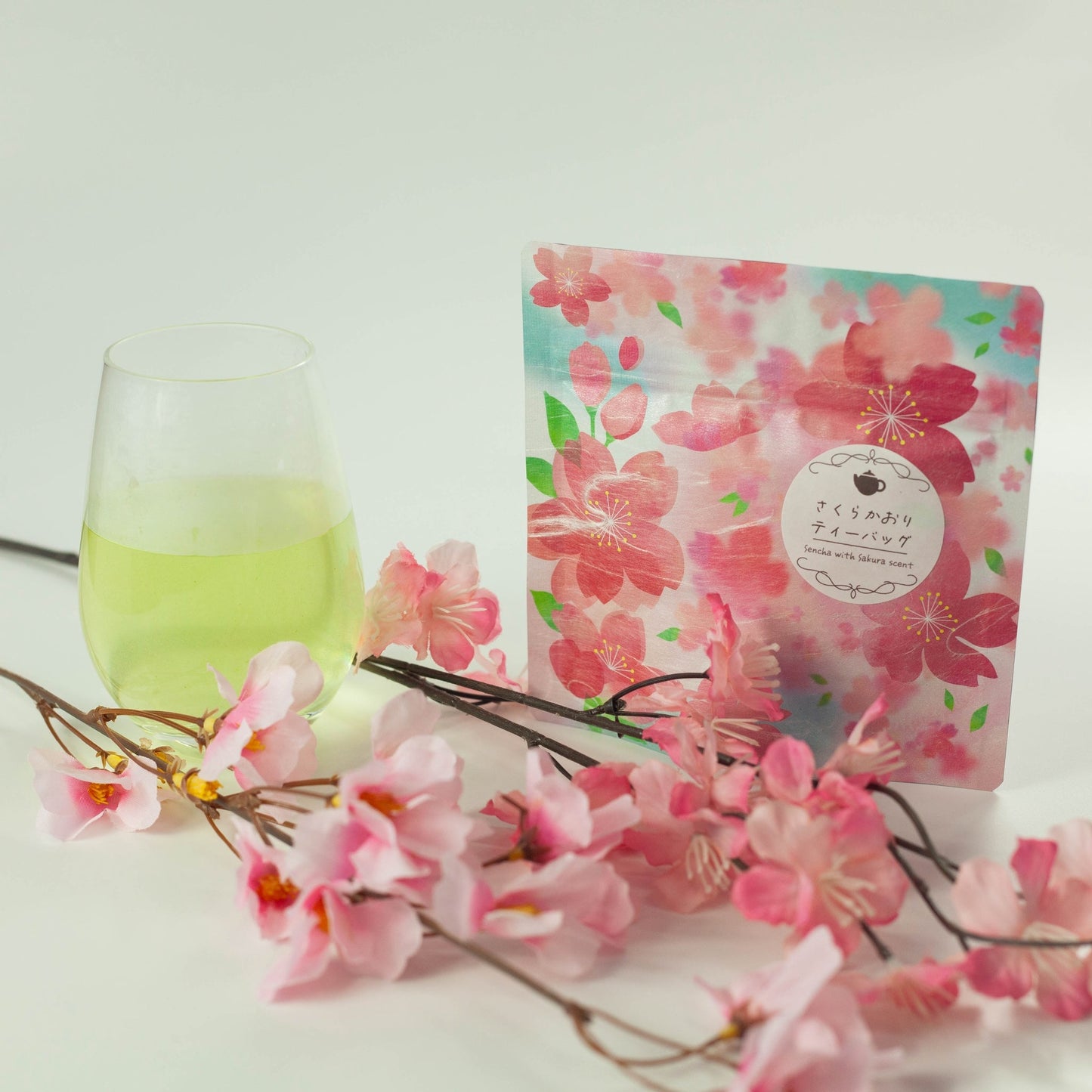 Sakura Scent Groene Thee (8 zakjes)