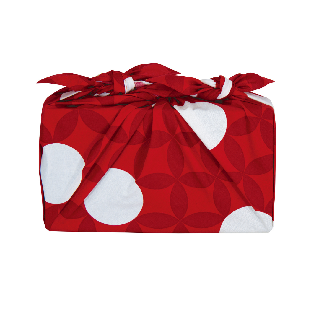 Furoshiki Hare Tsutsumi - Shippo (rosso, 70 cm)