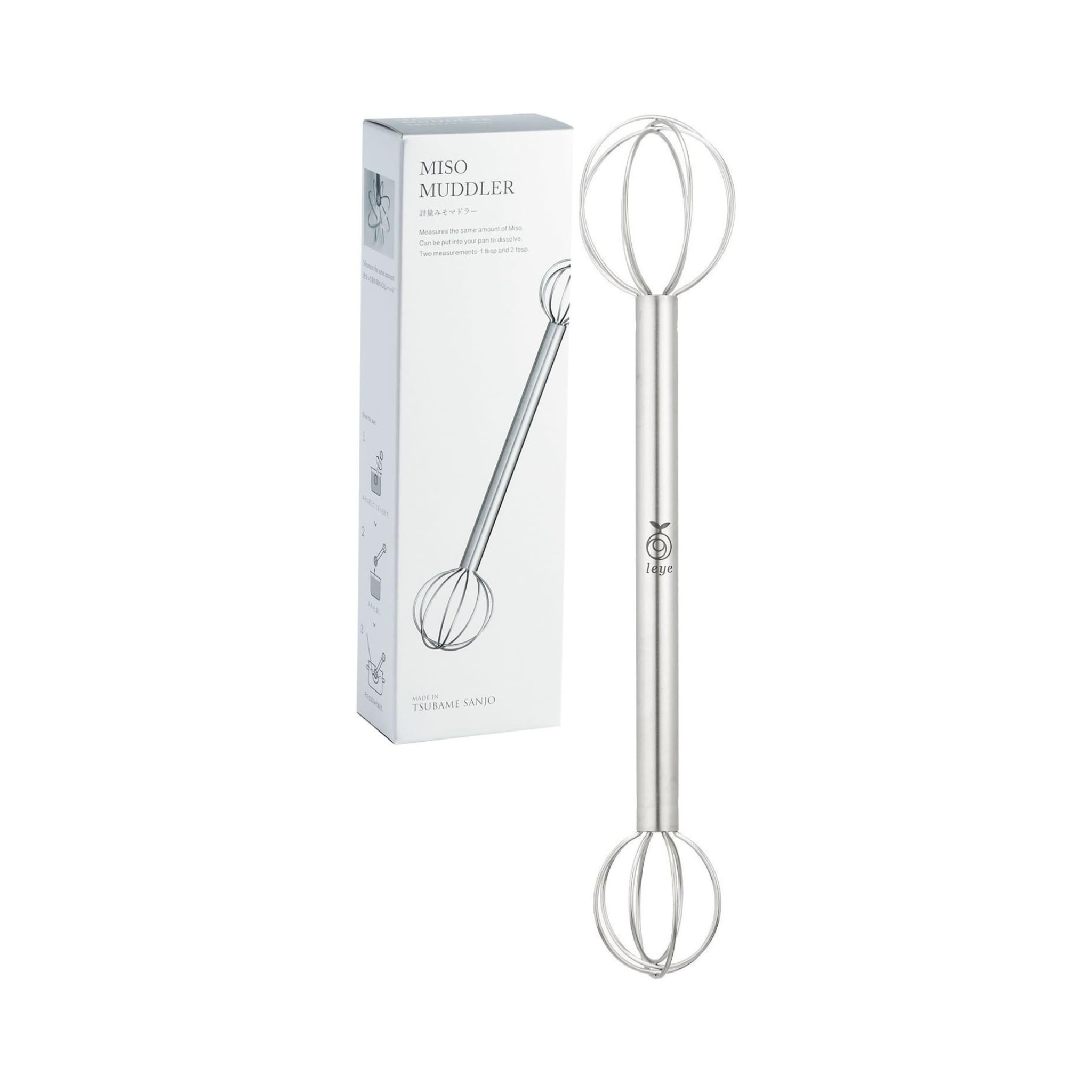 Mélangeur à miso en inox