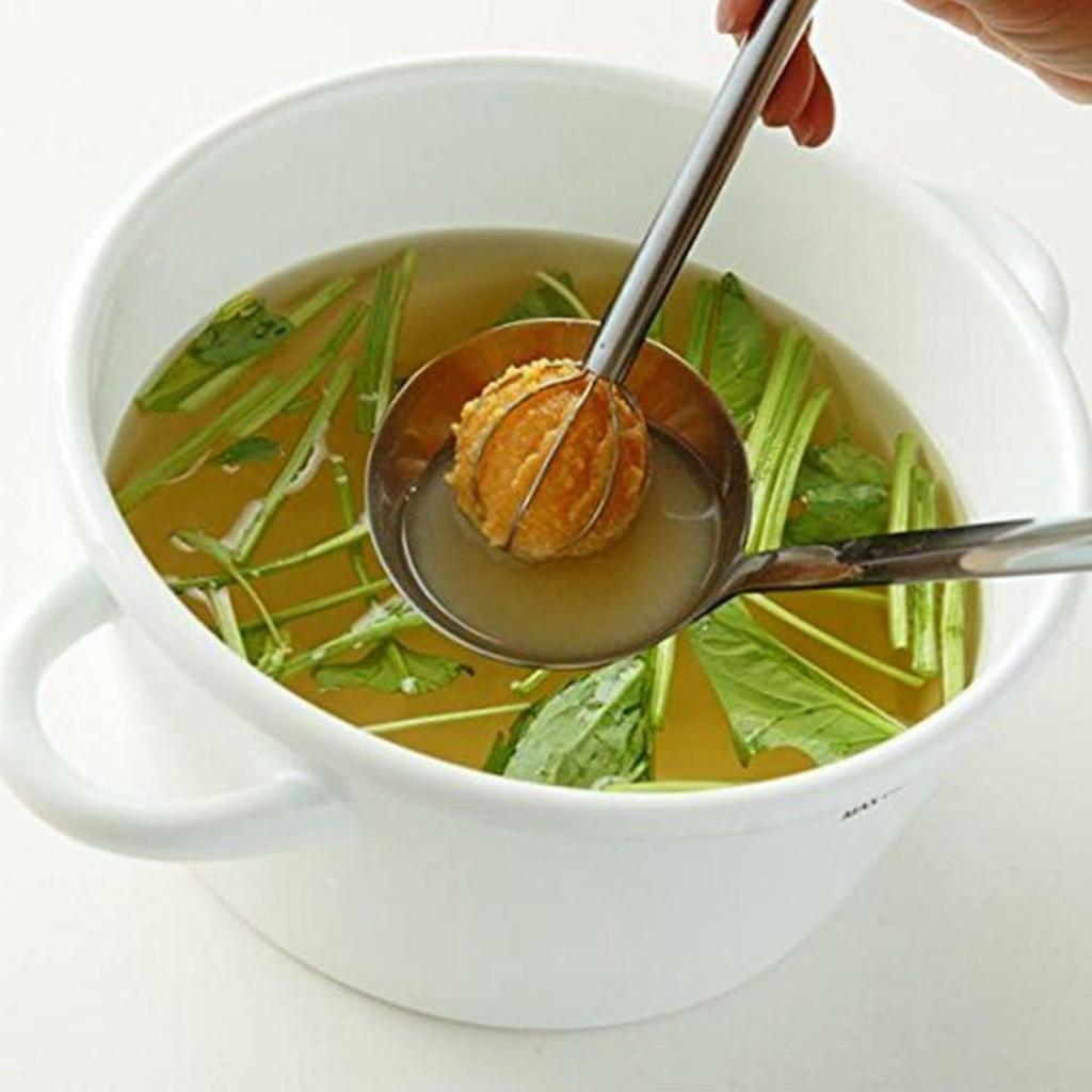 Mélangeur à miso en inox