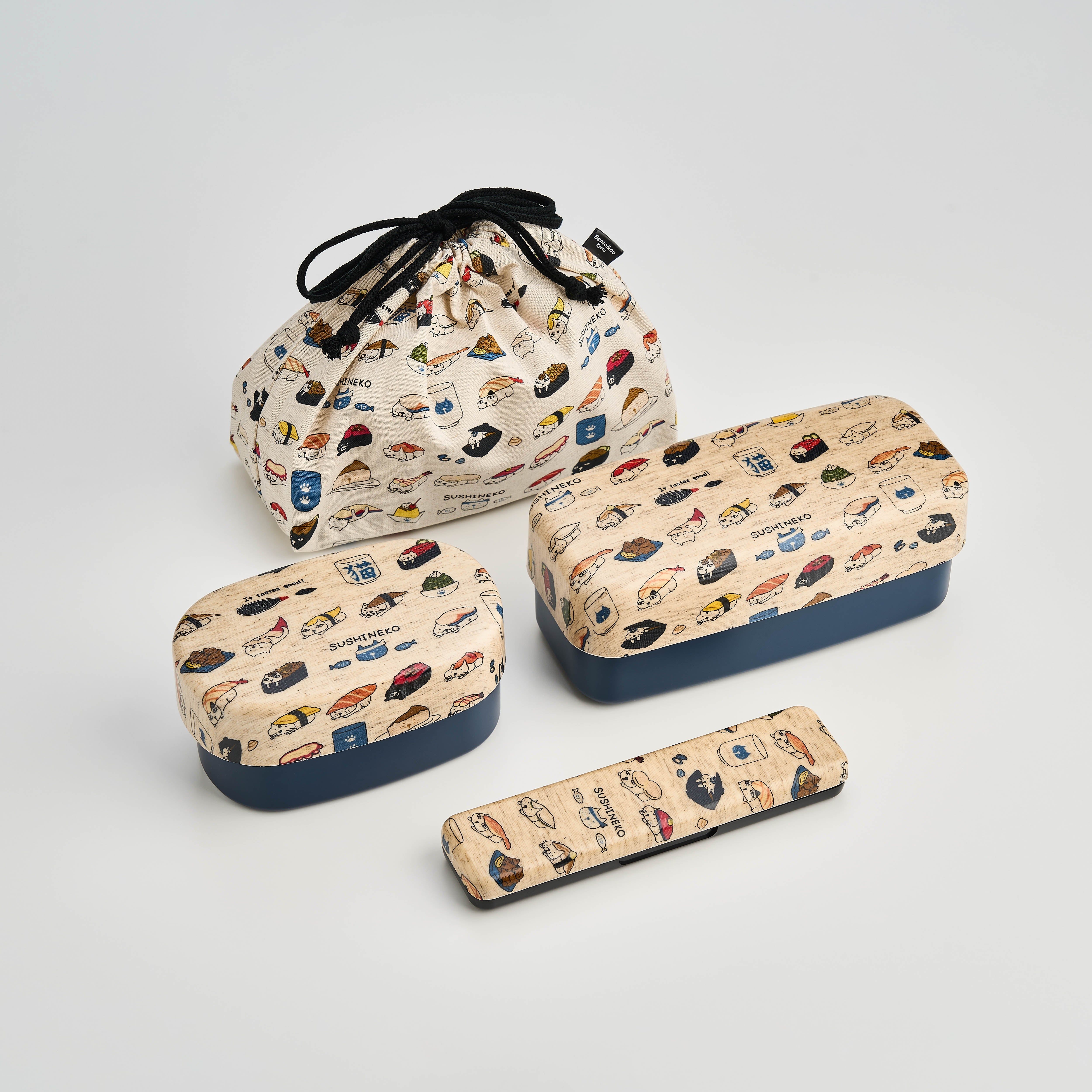 Ensemble Bento original - Sushi Neko (570 ml)