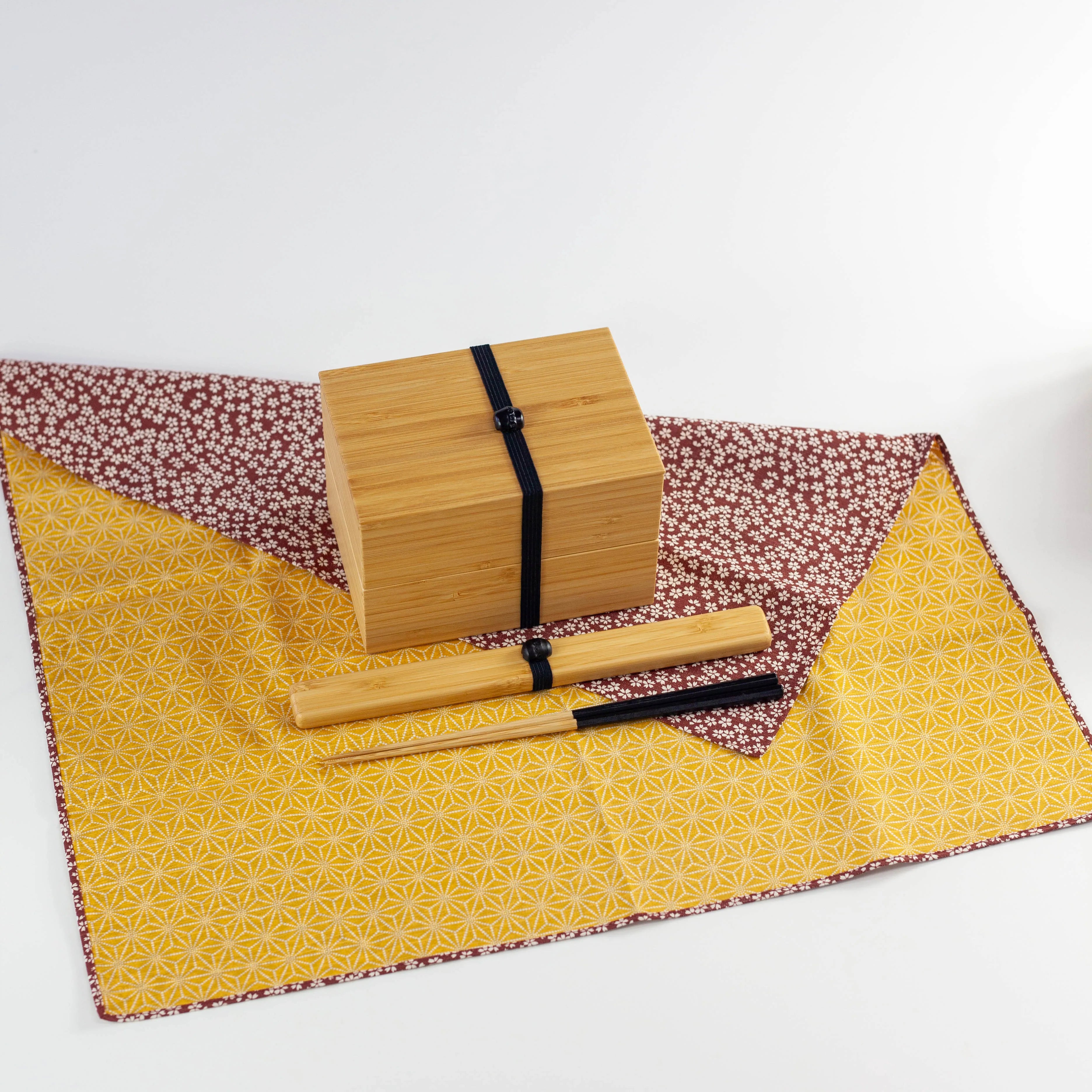 Ensemble Bento Minimaliste en Bambou