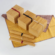 Ensemble Bento Minimaliste en Bambou