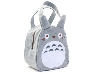 Totoro Bento Bag | Mascot Grey by Skater - Bento&co Japanese Bento Lunch Boxes and Kitchenware Specialists